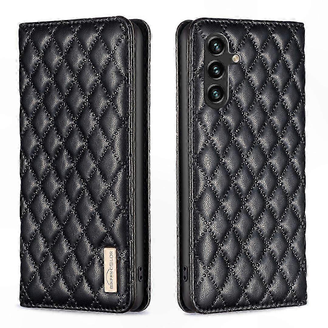 Magnetic Flip Folio PU Leather Case for Galaxy A56 5G Protective Cover with Clasp