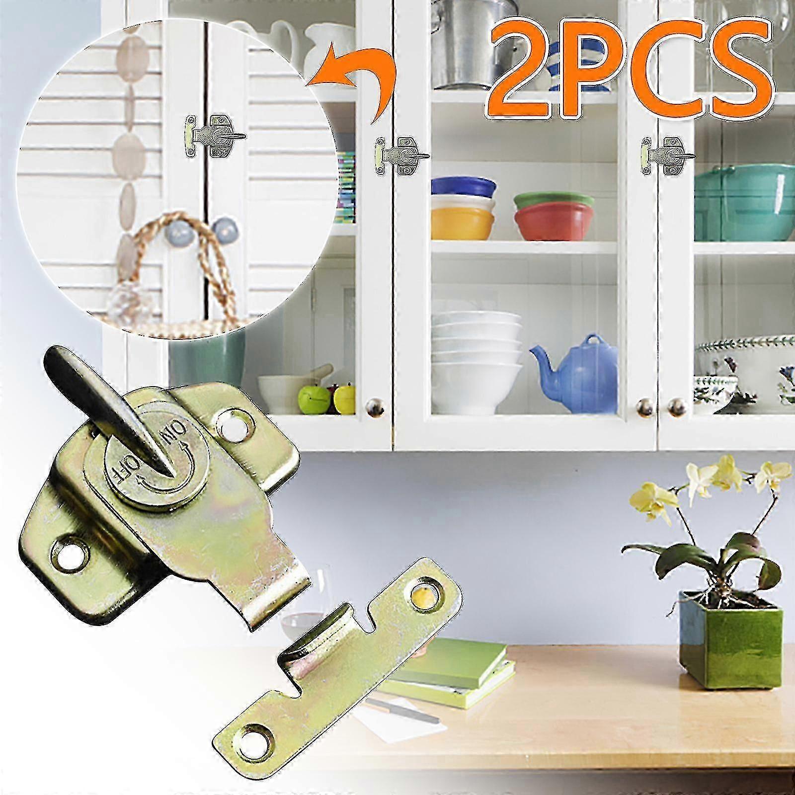 Dining Table Lock Abalone Buckle Metal Table Locks Dining Training Table Hardware Accessories 2pcs