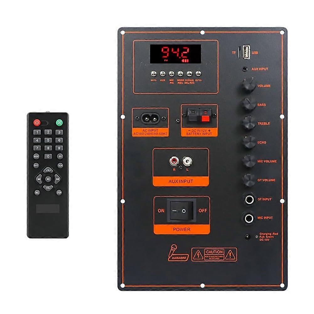 Trolley Speaker 100W Power Bluetooth Amplifier Board Outdoor Audio Amp Module Mono Stereo Amp