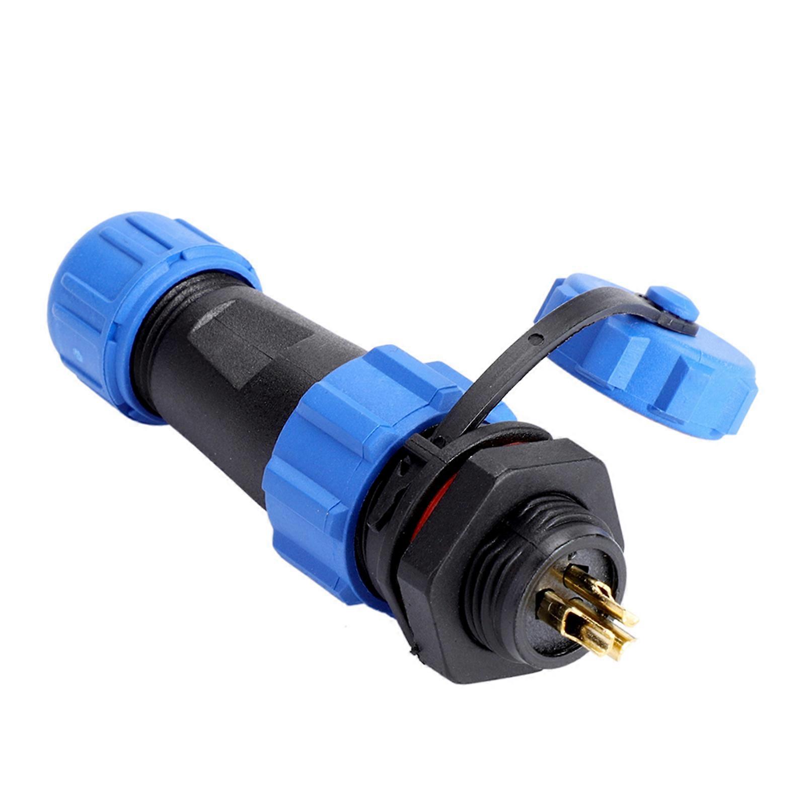 IP67 SP13 3 Pin (3 Pin) Waterproof Plastic Socket Connector