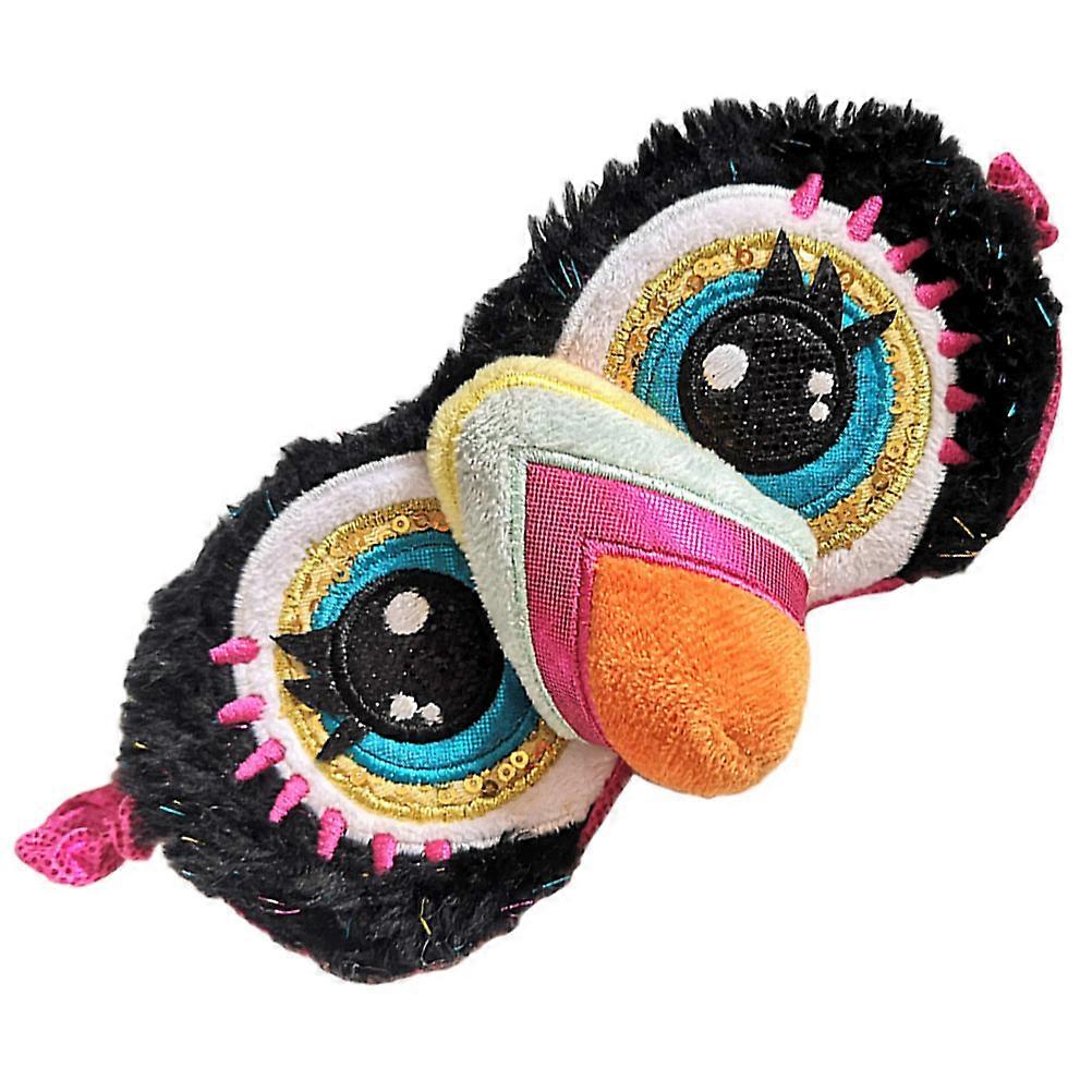 Eye Mask for Kids Plush Sleep Mask for Sleeping 5Pcs Colorful Set