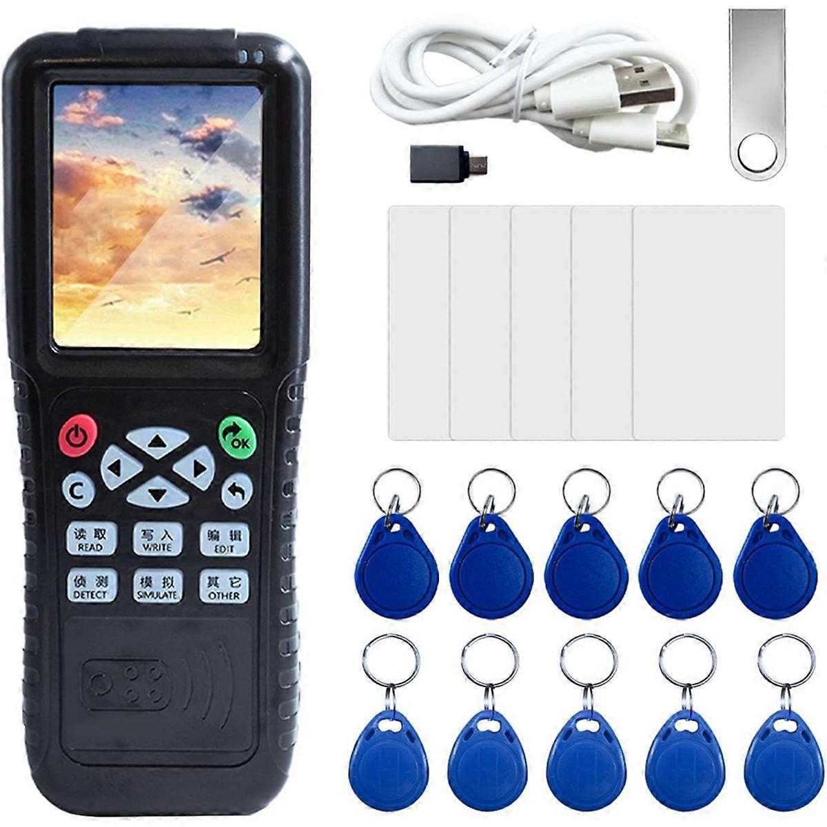 RFID Reader Writer X100 RFID Copier Smart Card Reader ID IC Elevator Card RFID Writer for Access Co