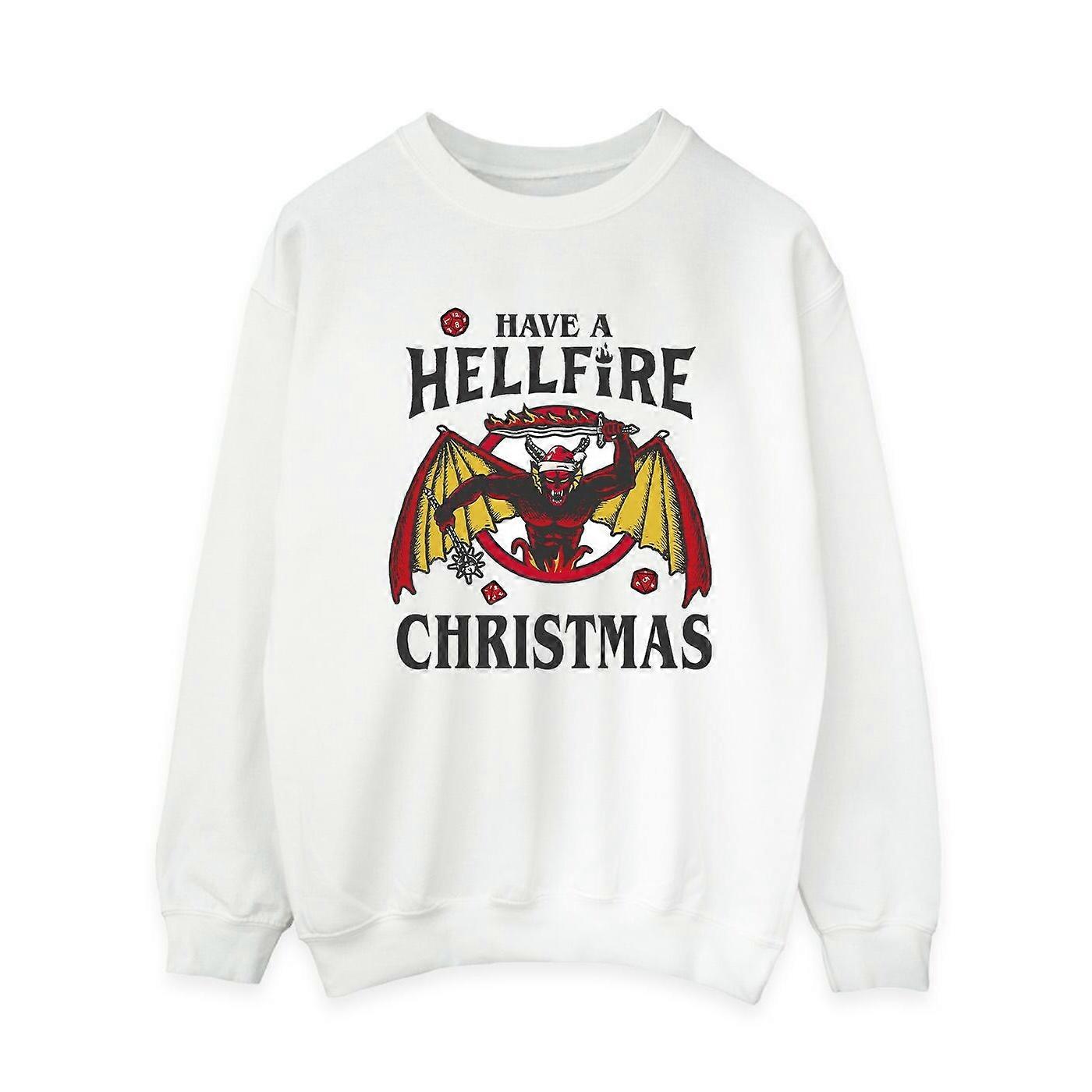 Netflix Dame / Dame Stranger Things Hellfire julesweatshirt