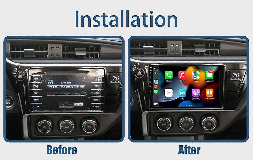 Car Multimedia Player 4G+64G For Toyota Corolla Auris E180 2017 - 2019 CarPlay Android Auto Stereo Radio GPS Navigation Autoradio Bluetooth