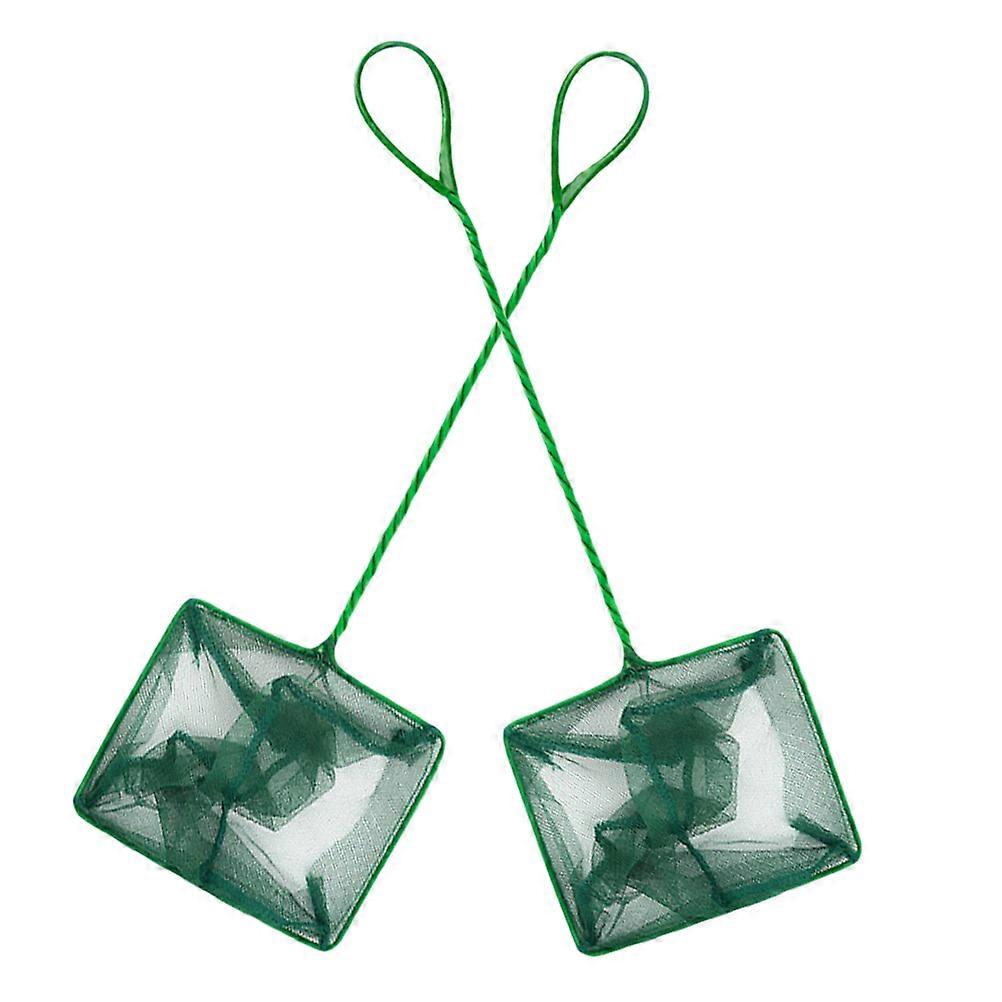 Aquarium Fish Net Plastic for Outdoor Catching 4Pcs Multipurpose Scoop Net