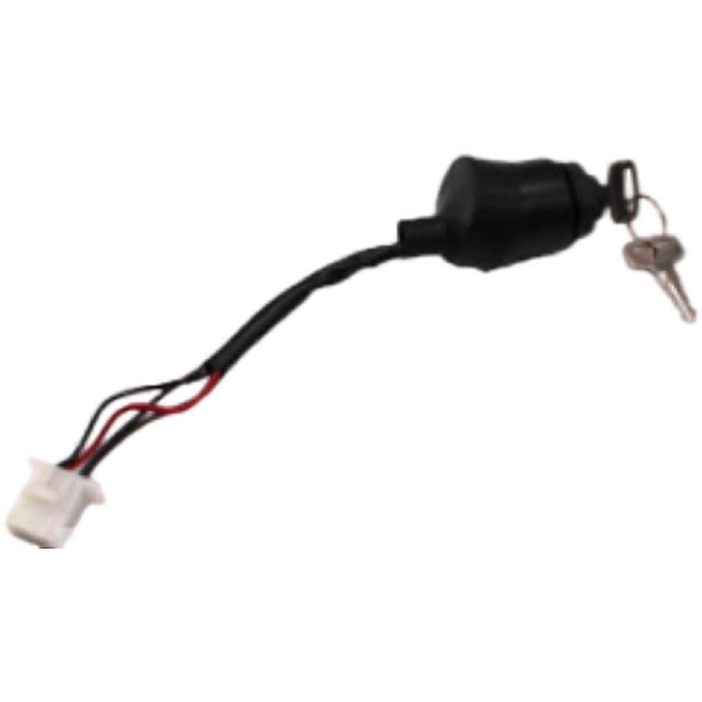 Golf Cart Ignition Key Switch W/2 Keys (OEM JN3-82510-00-00) for Yamaha G14, G14 Gas and Electric Golf Cart Key Switch with Wiring Harness(4 Pin)