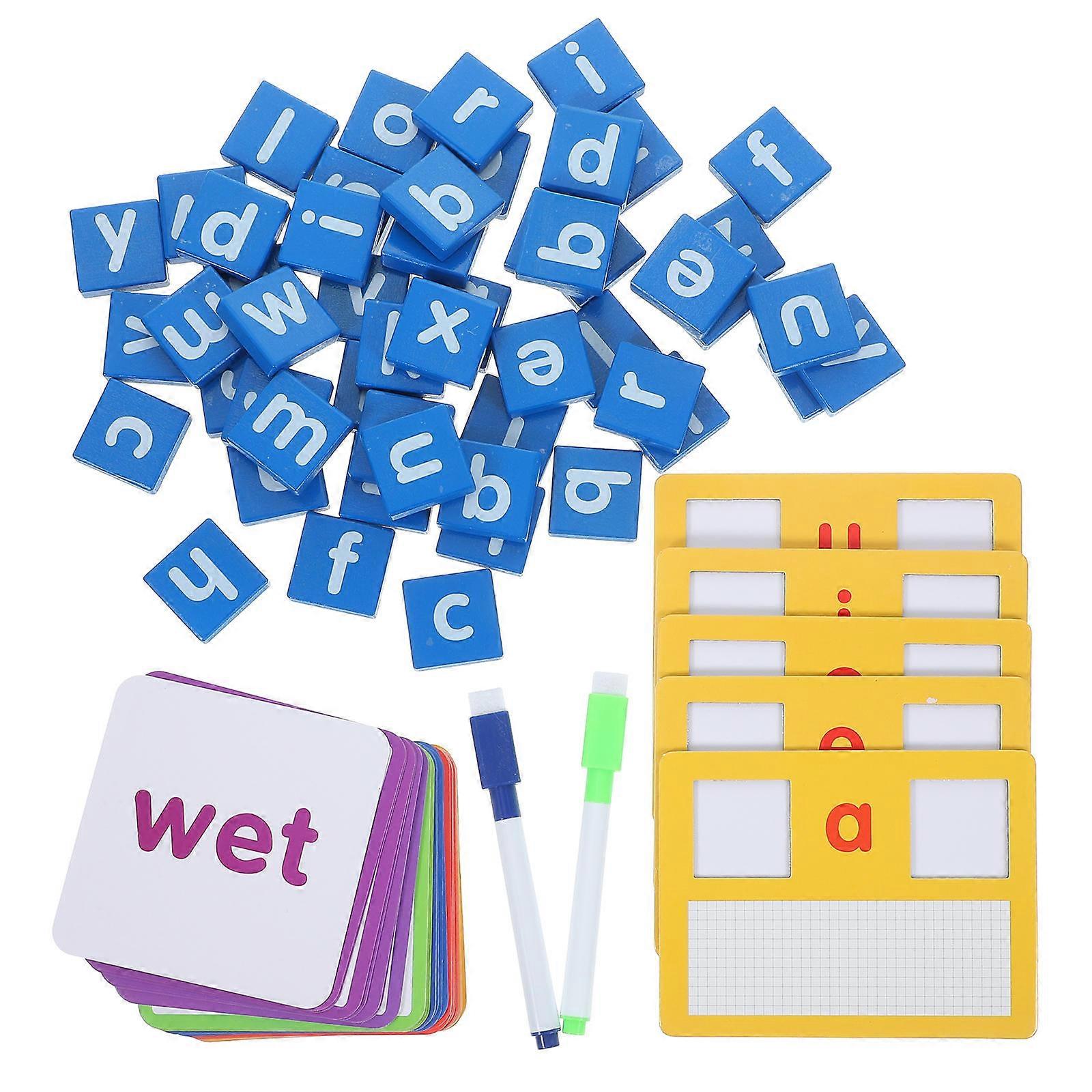 Kid Educational Tool Alphabet Spelling Game with 2Sets