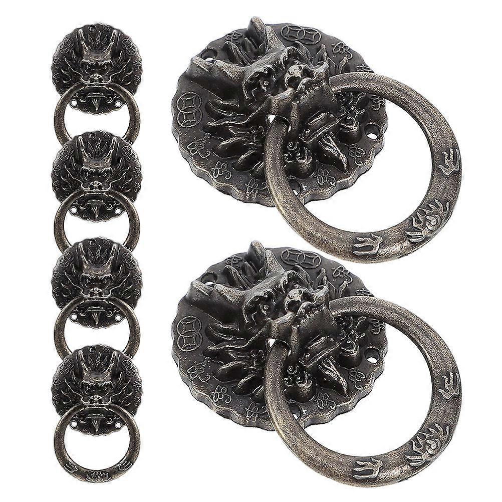 Dark Brown Vintage Drawer Pulls For Closets And Dressers 30 Pcs Alloy Handles With Screws For Easy Grip Decoration