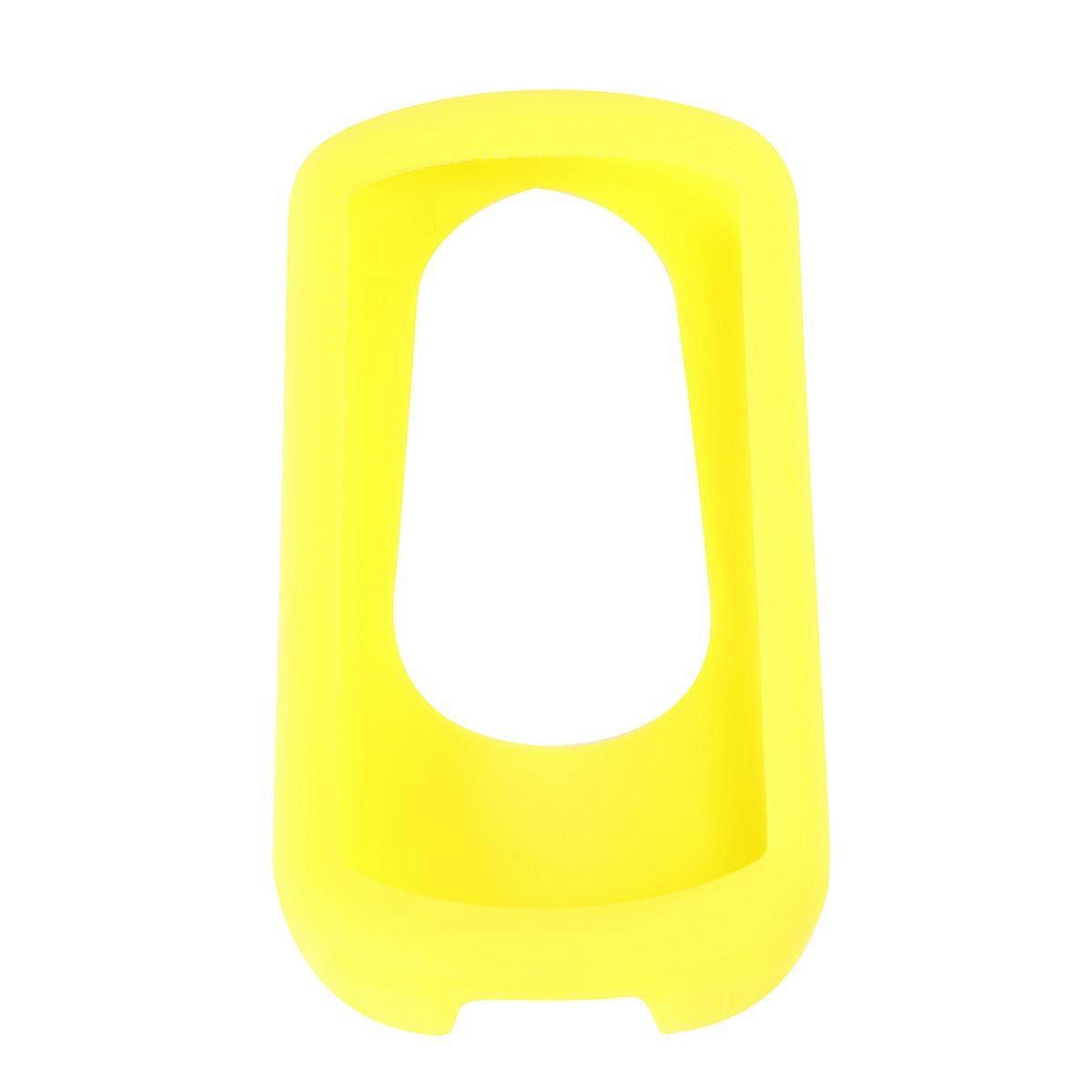 Edge1030 Case for Bike Computer Use 3Pcs Yellow Waterproof Silicone Protective Frame