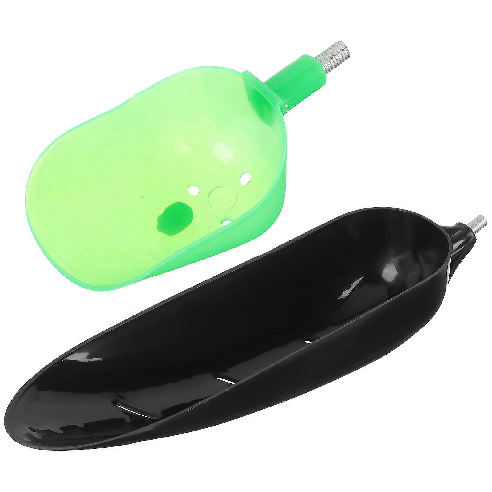 8 Pcs Bait Thrower Fishing Gear Spoon-shaped Holder For Fishing Enthusiasts Assorted Color Tool