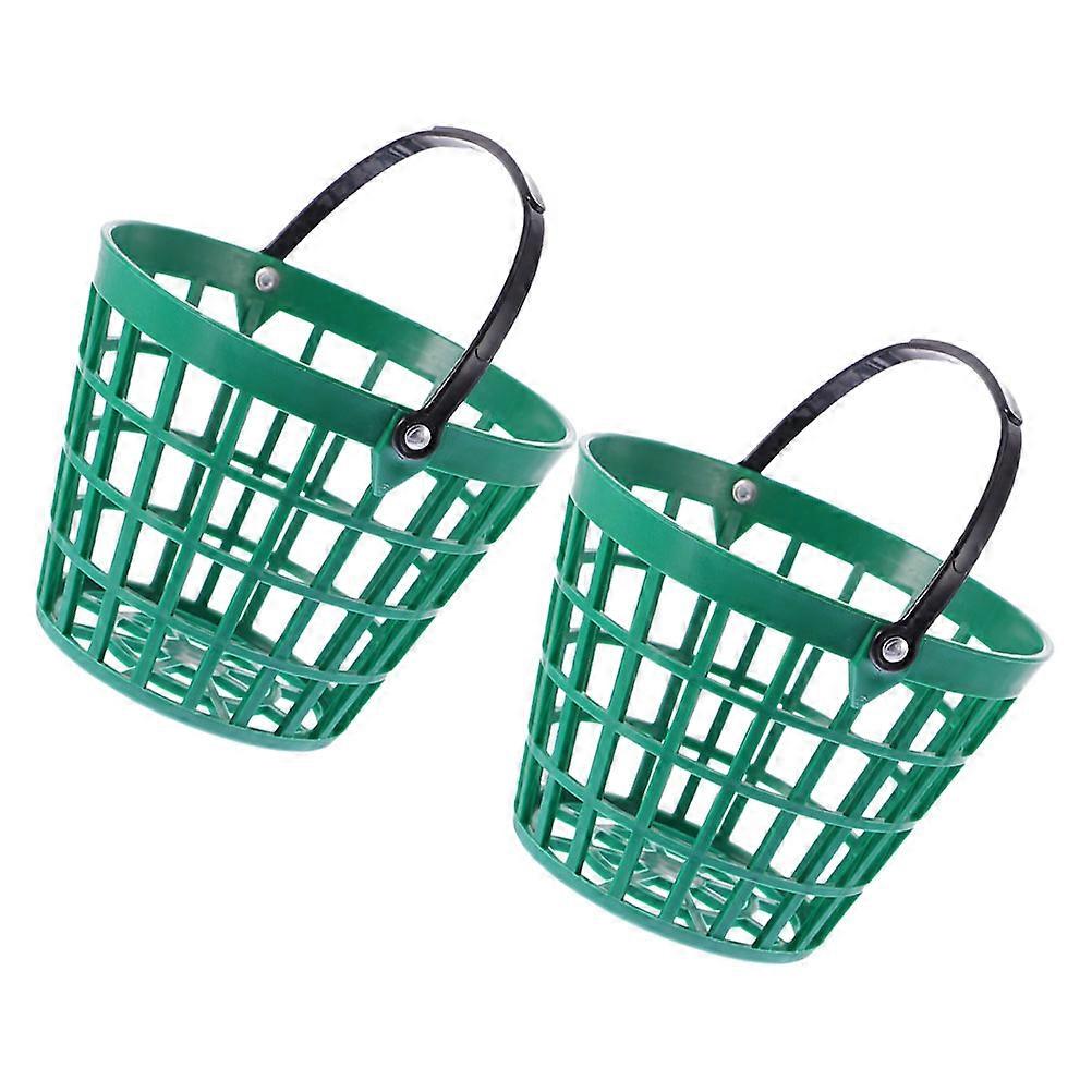 Golf Ball Bucket Holder Portable Golf Balls Storage Container 8Pcs