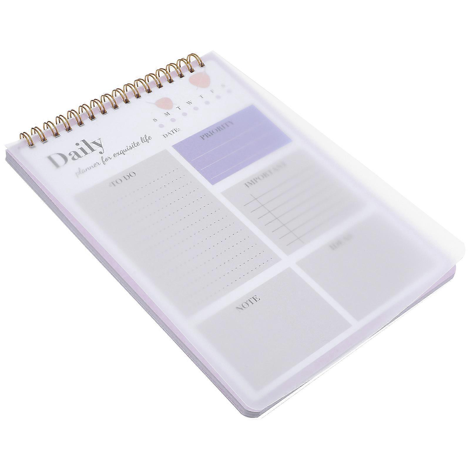 5Pcs To Do List Notepad Schedule Planner For Home School Professionals 22.5X15.5X2CM Time Management