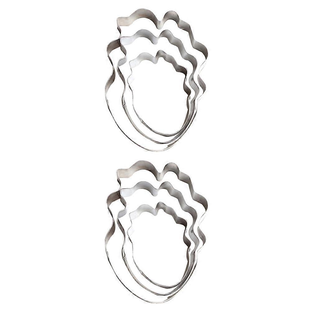 Fondant Tools Cake Molds Baking Sets Home Bakers Environmentally Friendly Material 6Pcs