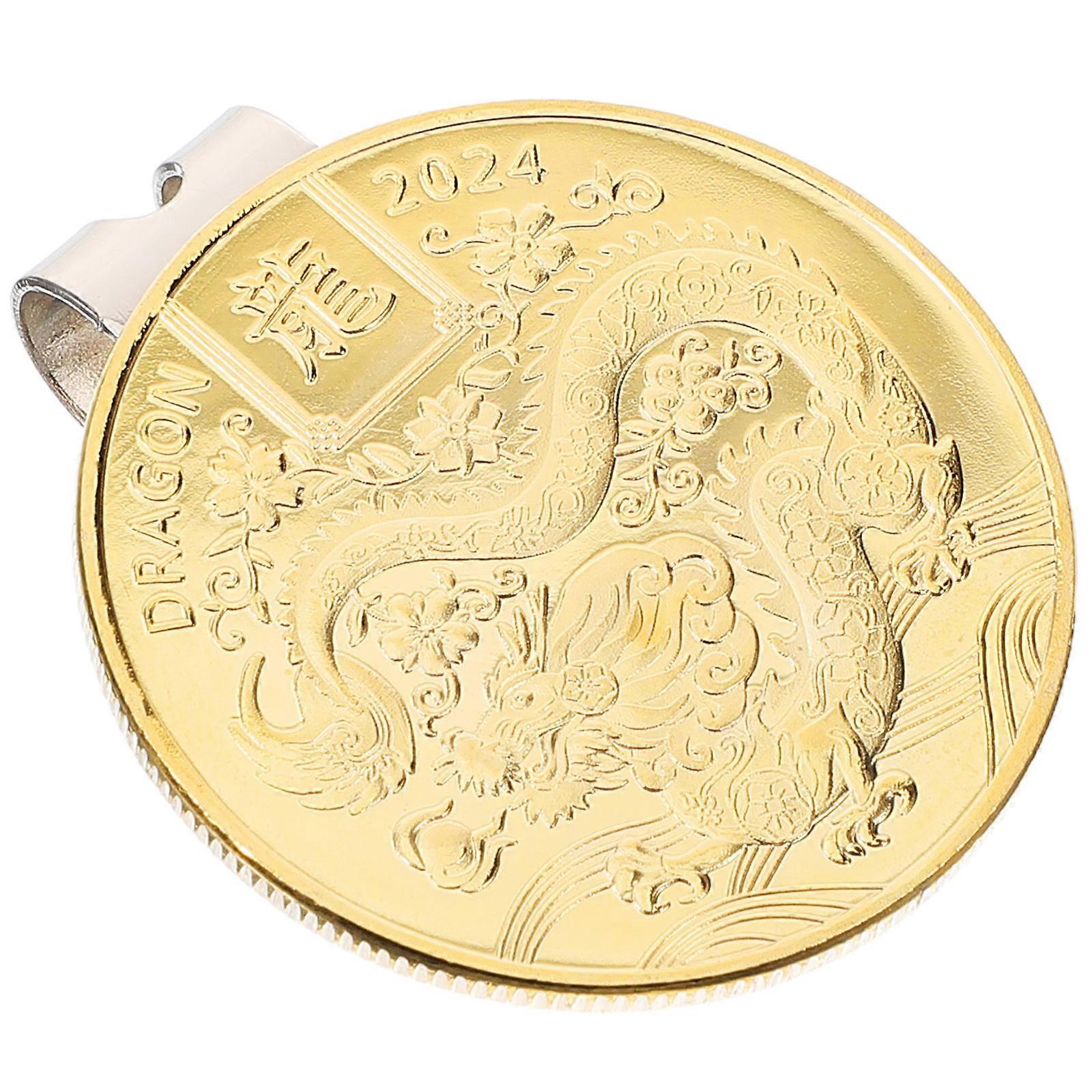 Decorative Golf Markers Golf Hat Clip for Portable Use 5Pcs Pack