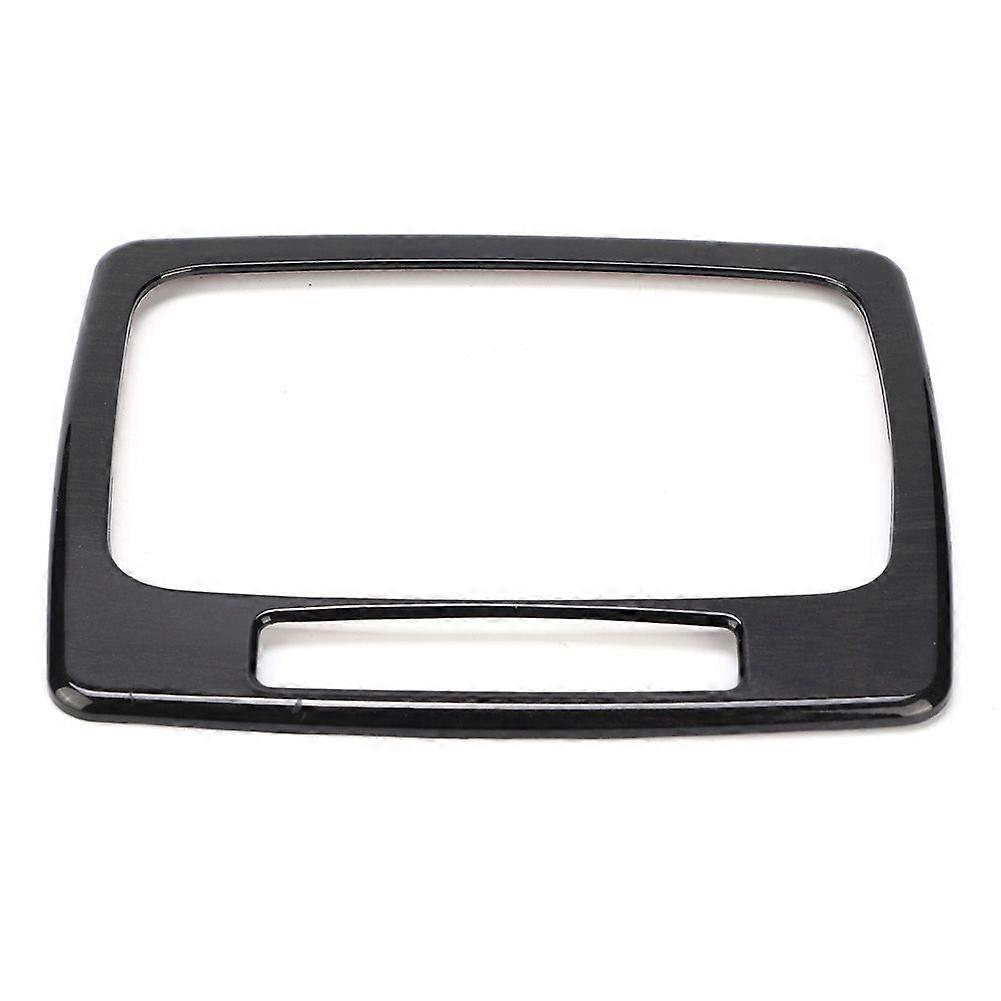 سيارة والعتاد لوحة الإطار تقليم التبعي يناسب مرسيدس بنز الفئة C W204 2007-2013حبوب الخشب الأسود