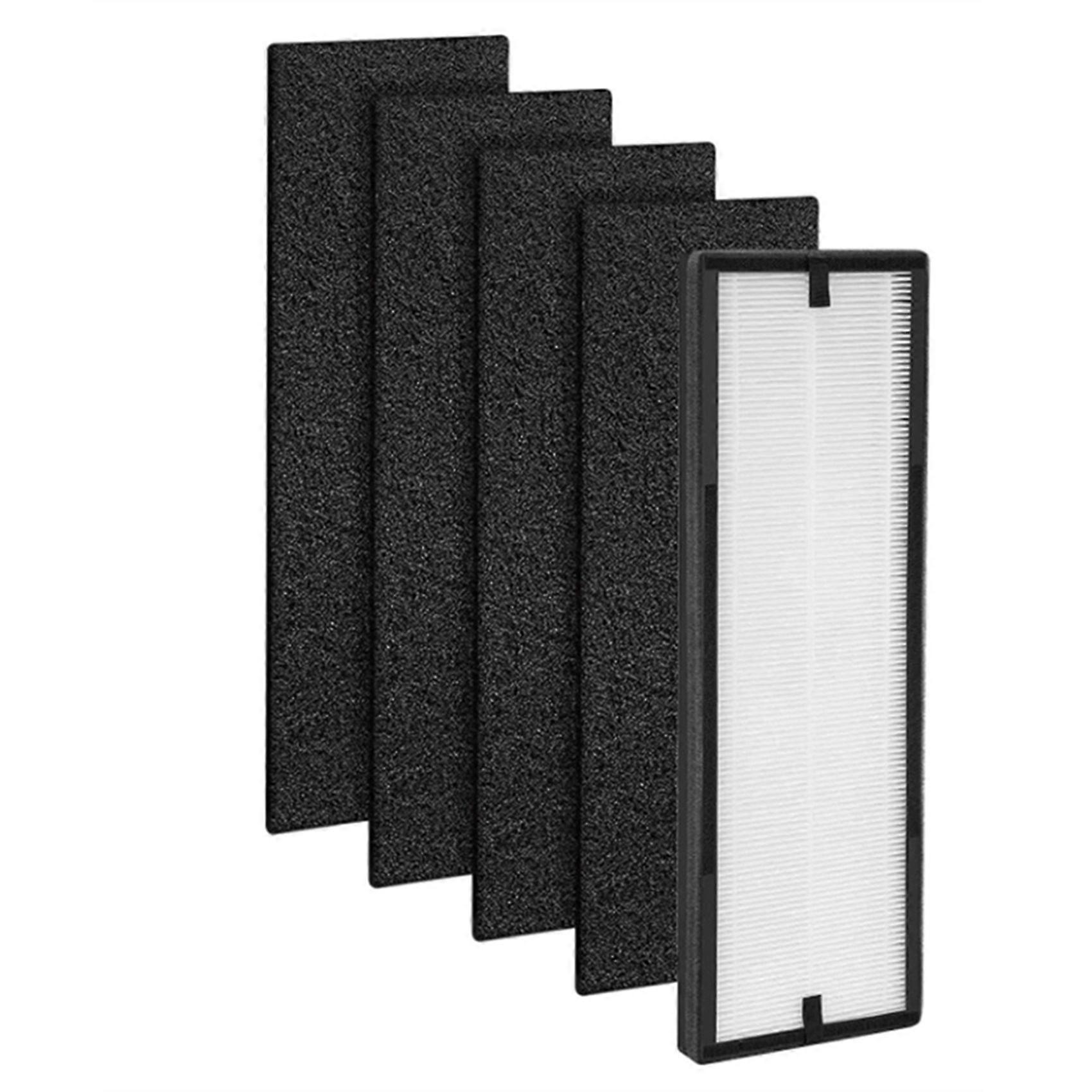 1 NEA-F1 True HEPA Replace Filters + 4 NEA-C1 Activated Carbon Filters,for NEA120 & Smart WiFi CAF-W