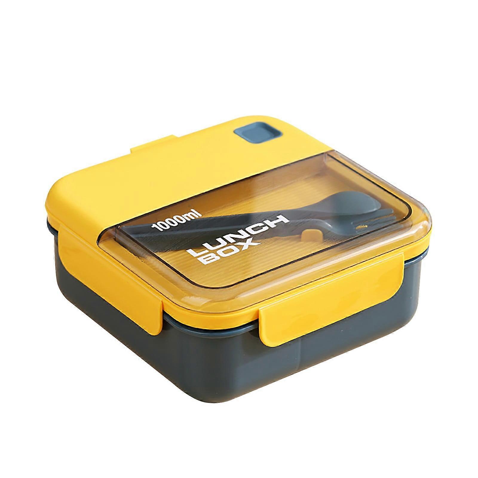 WRXMIJNHGSA Preservation Bag/Lid/Box Bento Lunch Box Reusable 2 Compartment Food Container For School Work & Travel Student Lunch Box Bento Box