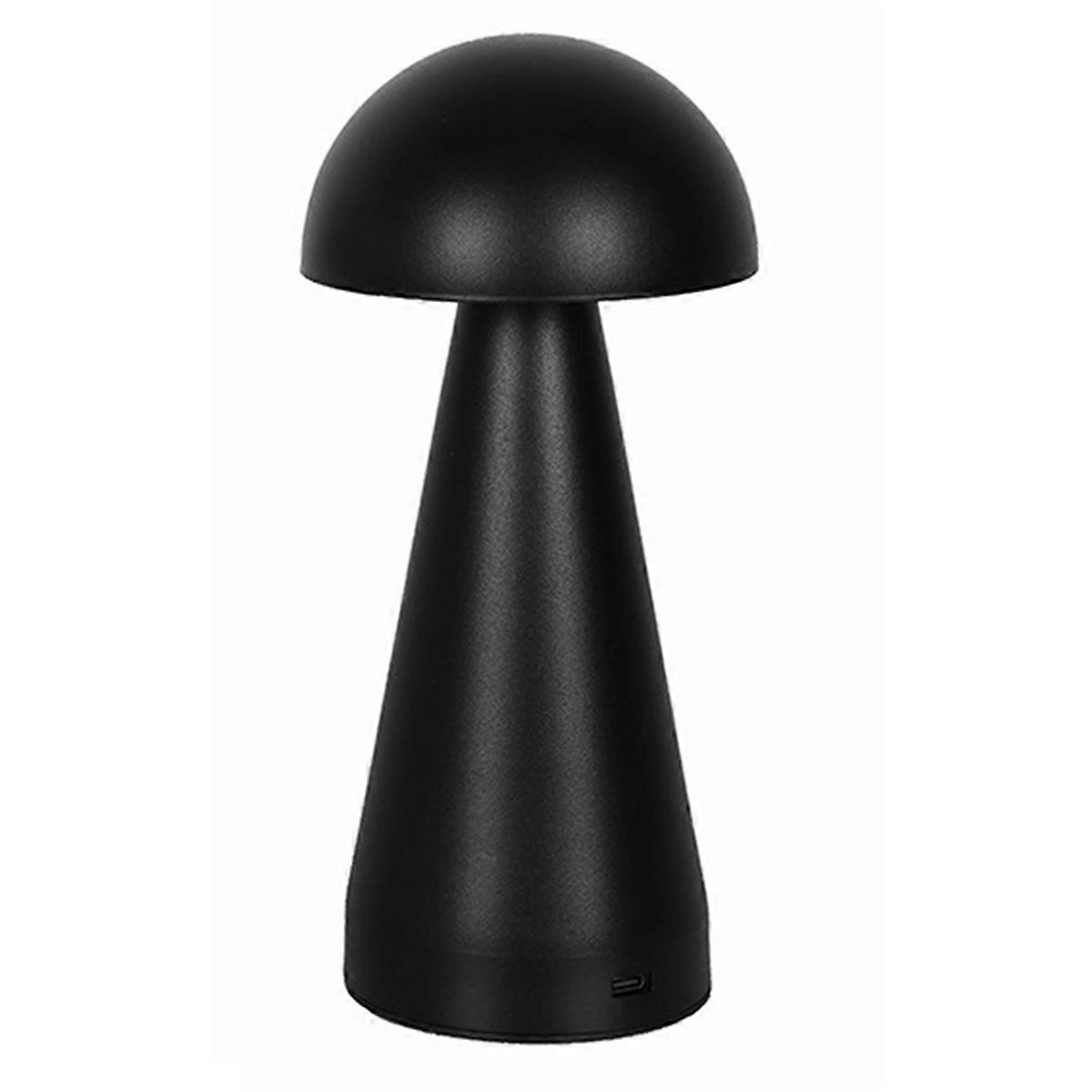 LED Rechargeable Mushroom Table Lamp Desktop Bedside Lamp A