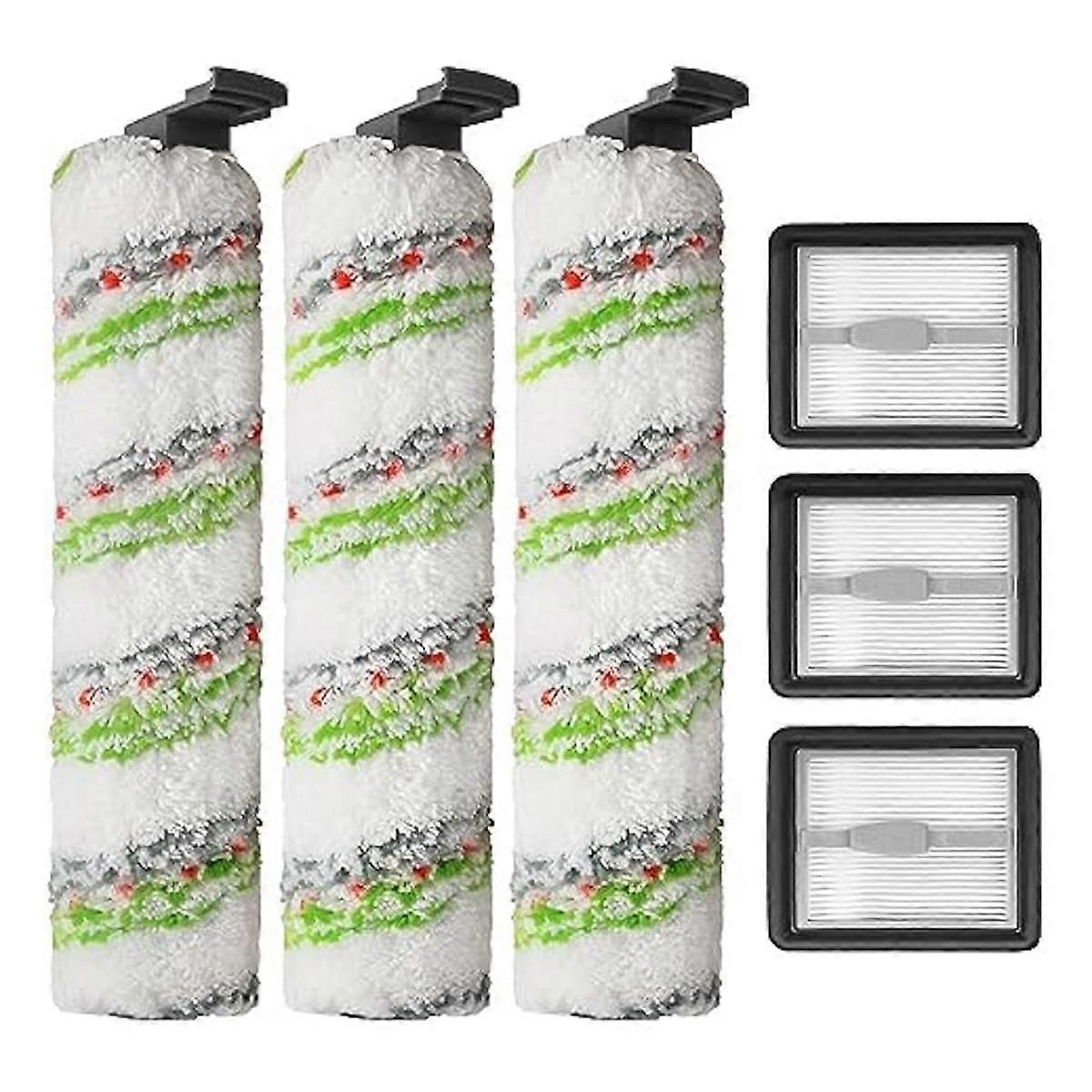 Brush Roller Filter Kit for Bissell X7 Crosswave Pet Pro
