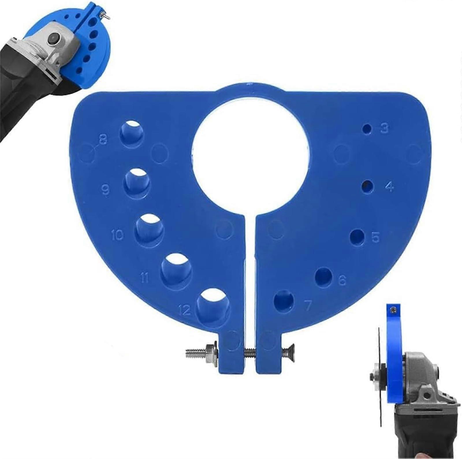 Drill Bit Sharpener For All Bits  Angle Grinder Attachment, Grinding Attachment, Multipurpose Drill Bits Sharpener, Blue