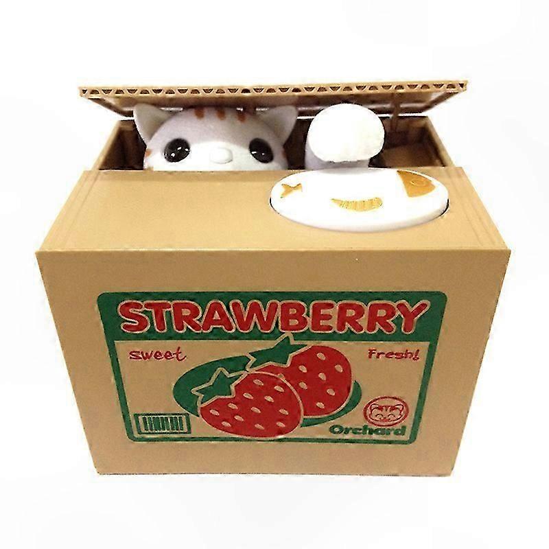 Coin Stealing Cat Box for Saving Spare Change