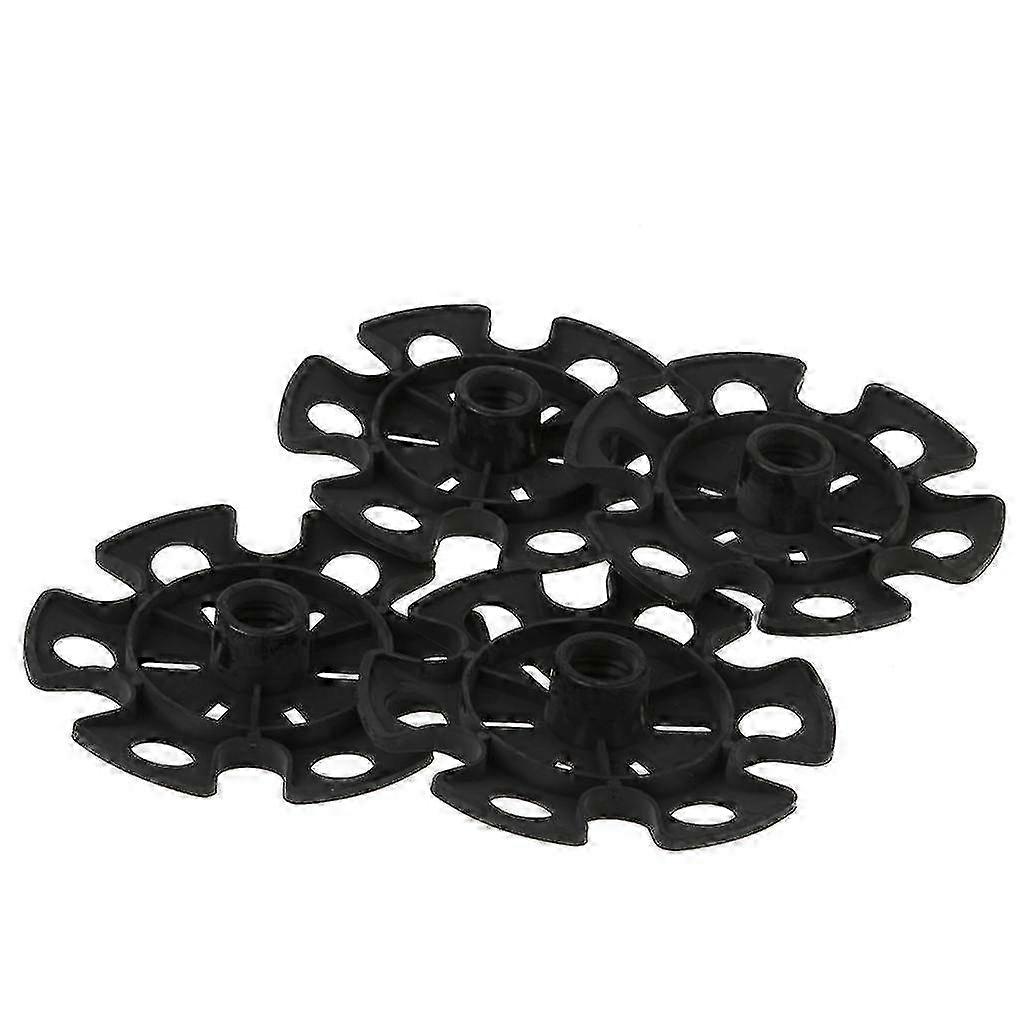 4 Pack of Hiking Pole Replacement Snowflake Rubber Baskets 26s