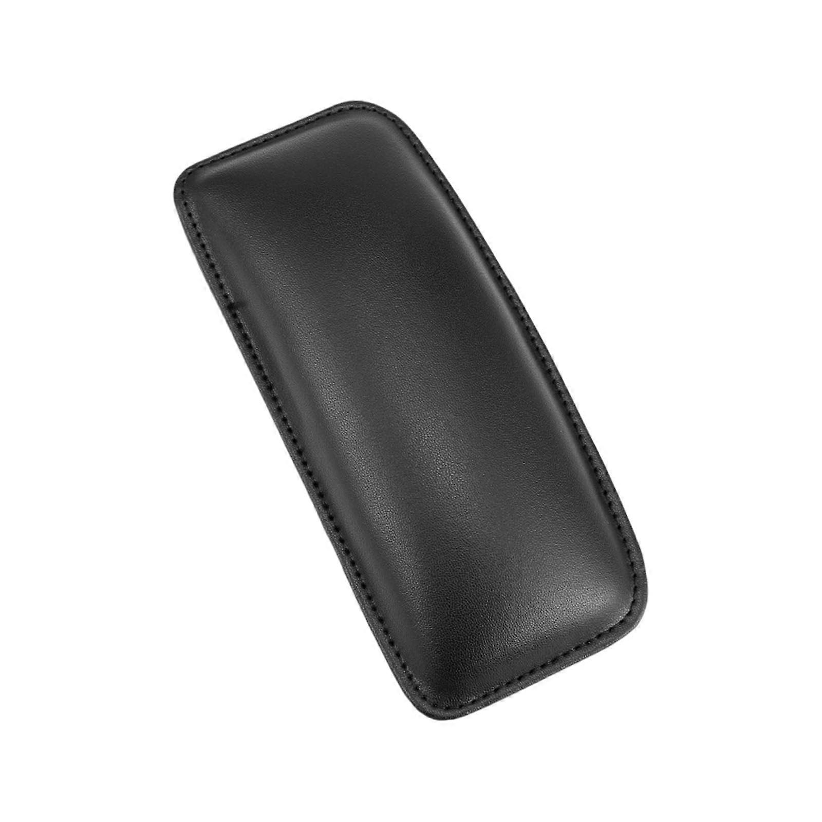 Adjustable Dashboard Door Footrest Pads, Soft Fabric, NonSlip PU, Easy Install, Car Knee Pads for Door, Black