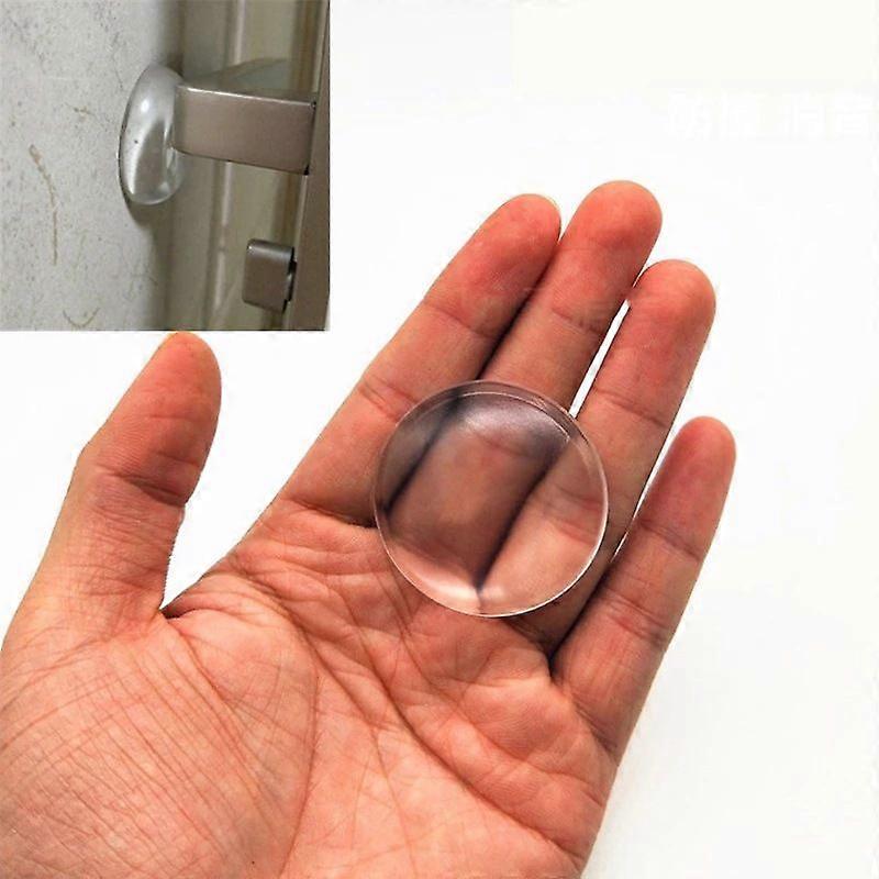 6-Pack Vggskydd / Drrstopp - Skyddar vggen Transparent