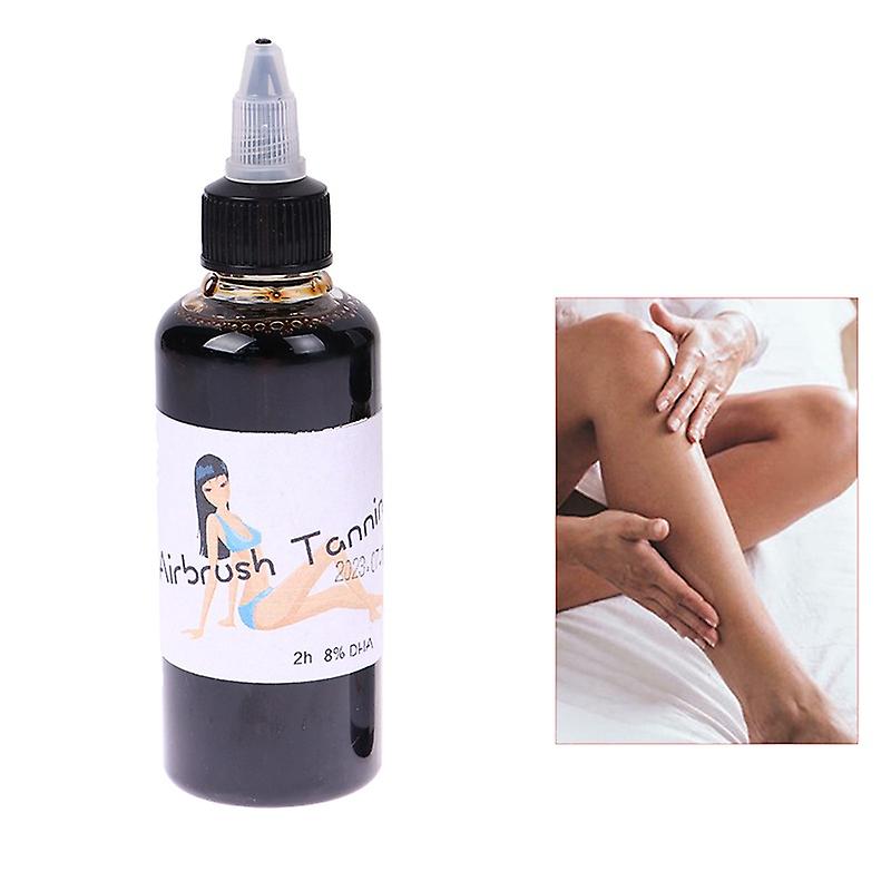 100 מ"ל 2h שיזוף עצמי פיגמנט פנים פנים גוף תרסיס שיזוף נוזל שיזוף