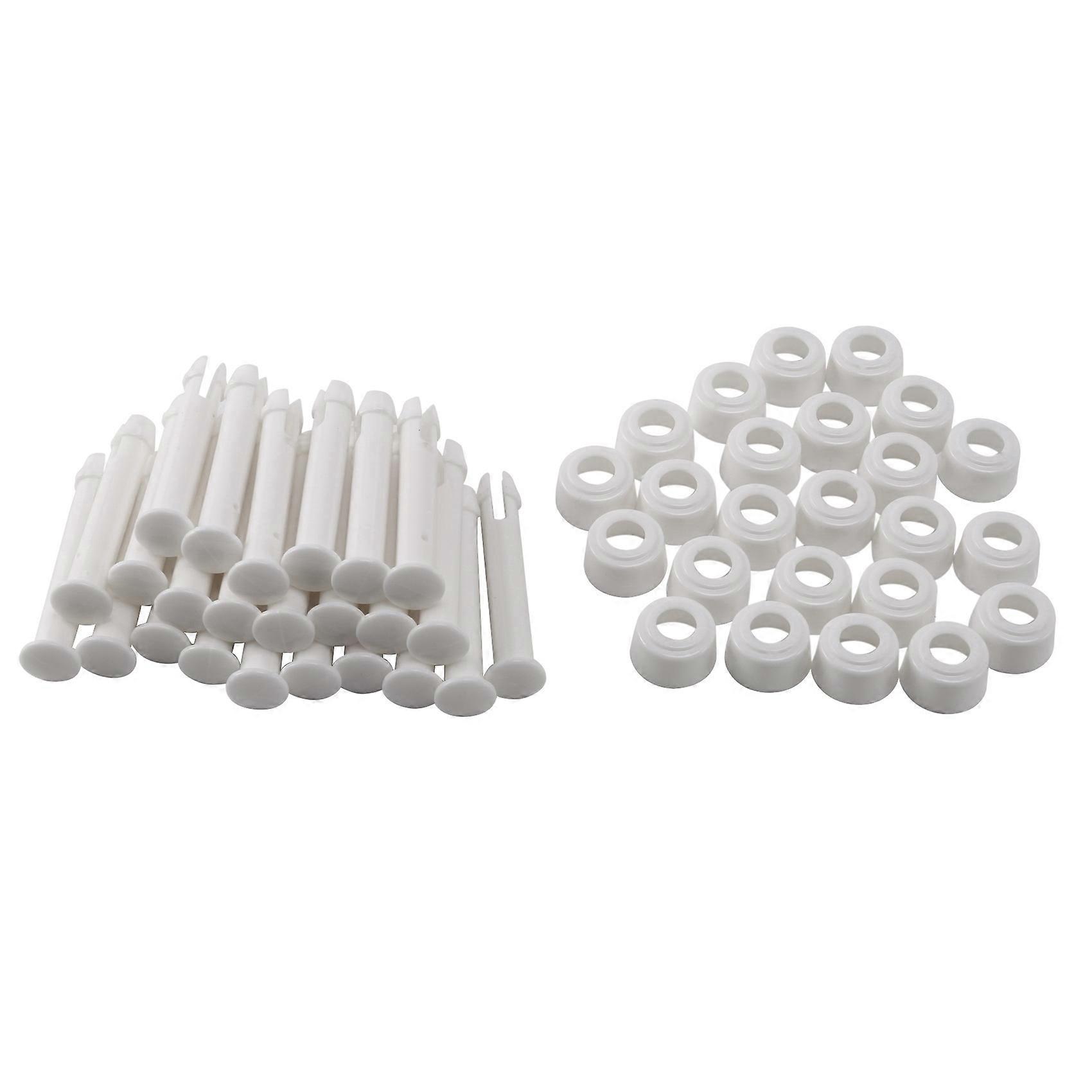 24Pcs ABS Pool Joint Pins, 6cm/2.36in Cap Set Seals for Intex