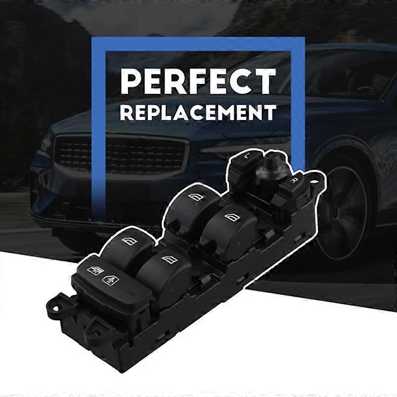 Car Window Control Switch with Child Lock Black Fit for 