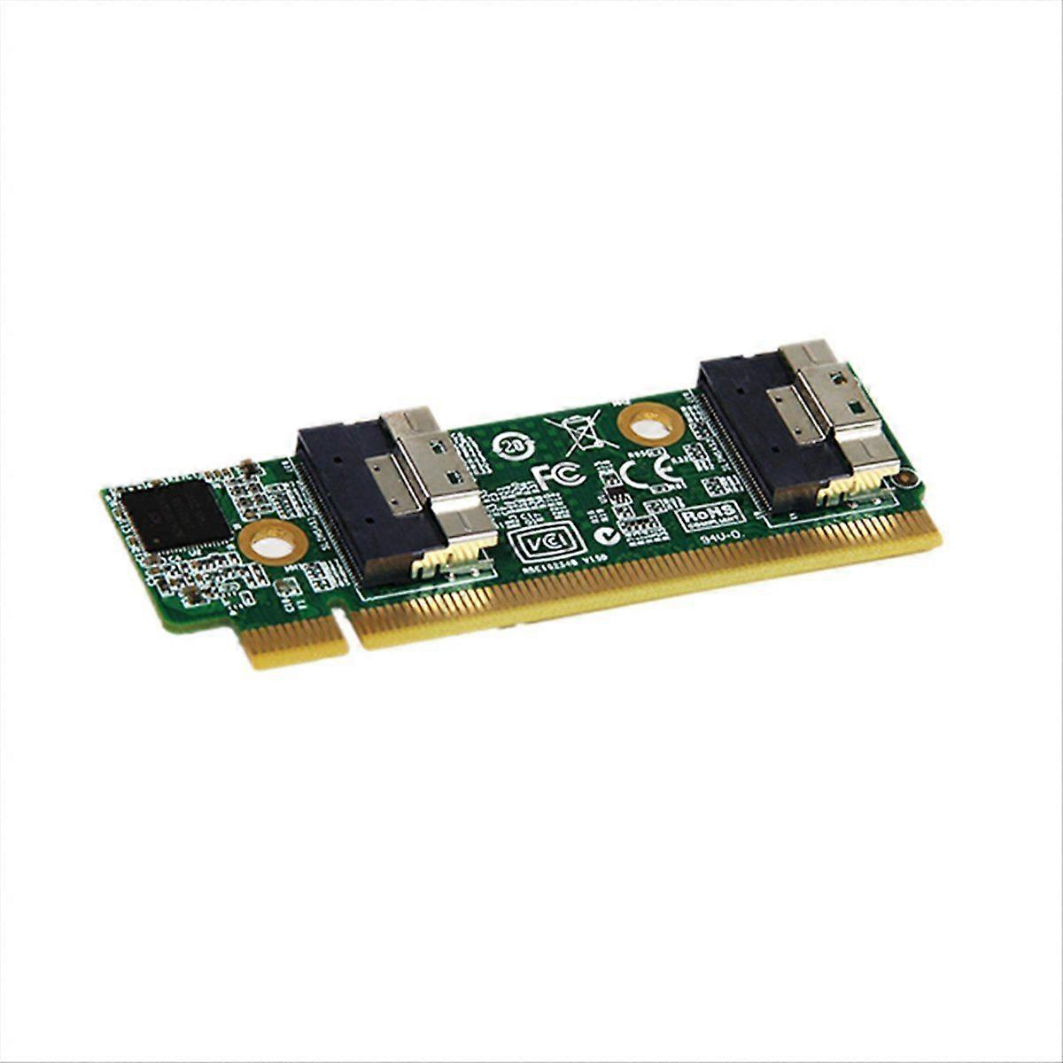 High Speed PCle 4.0 16X to SFF-8654 Extension Card Adapters SFF-8654 Adapters Card for Computer 1U