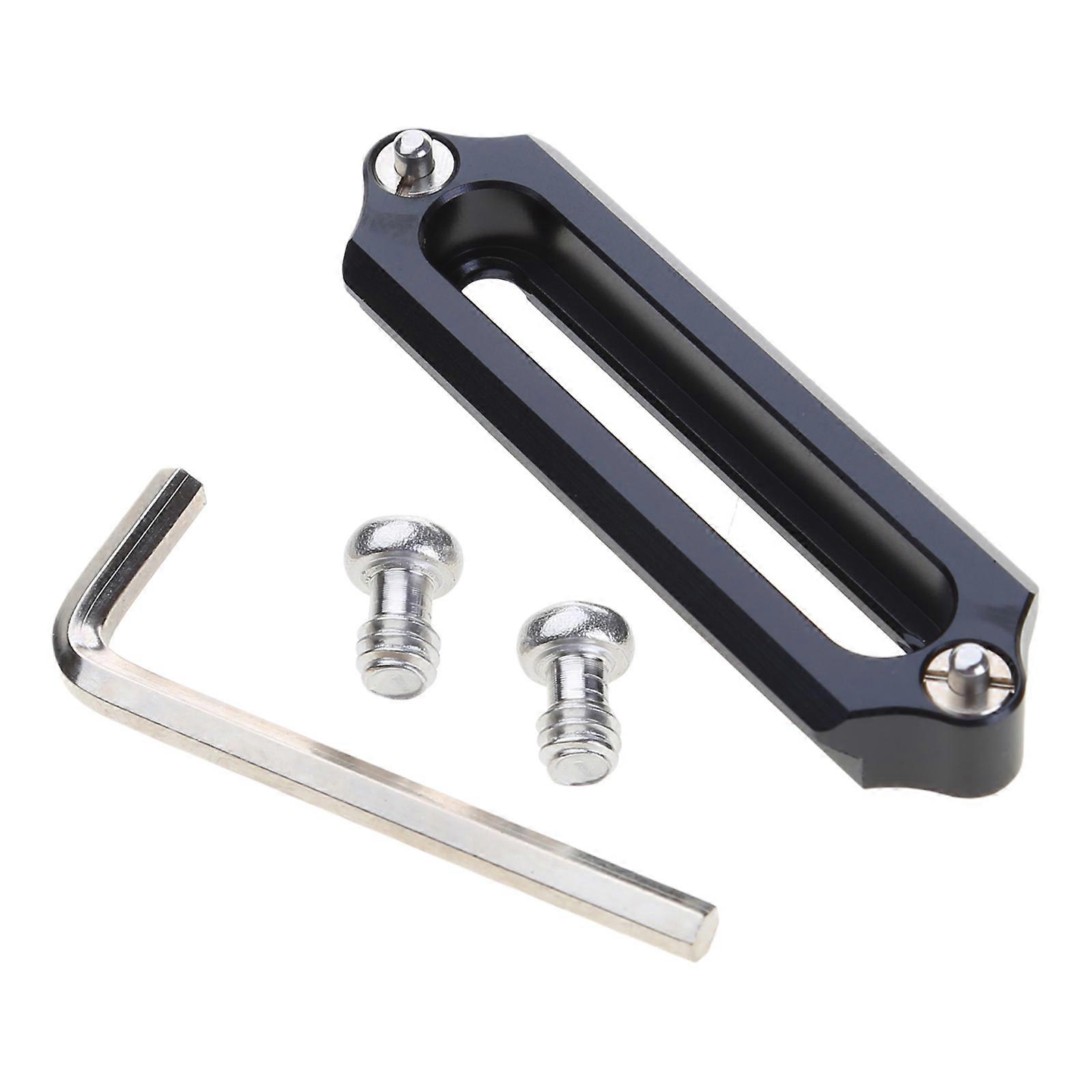 Quick Release Safety Rail Rig for  Rail 63mm for Anti-Off Top Handle Clamp Slider Adapter DSLR Camera Cage Extension Multicolor