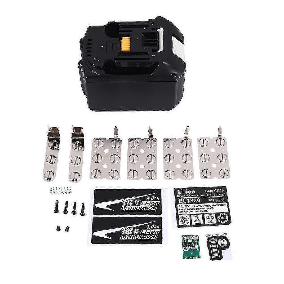 Suitable For Bl1890 Li-ion Battery Case Pcb Charging Protection Circuit Board Shell Box Bl1860-15 Makita 18v-jc