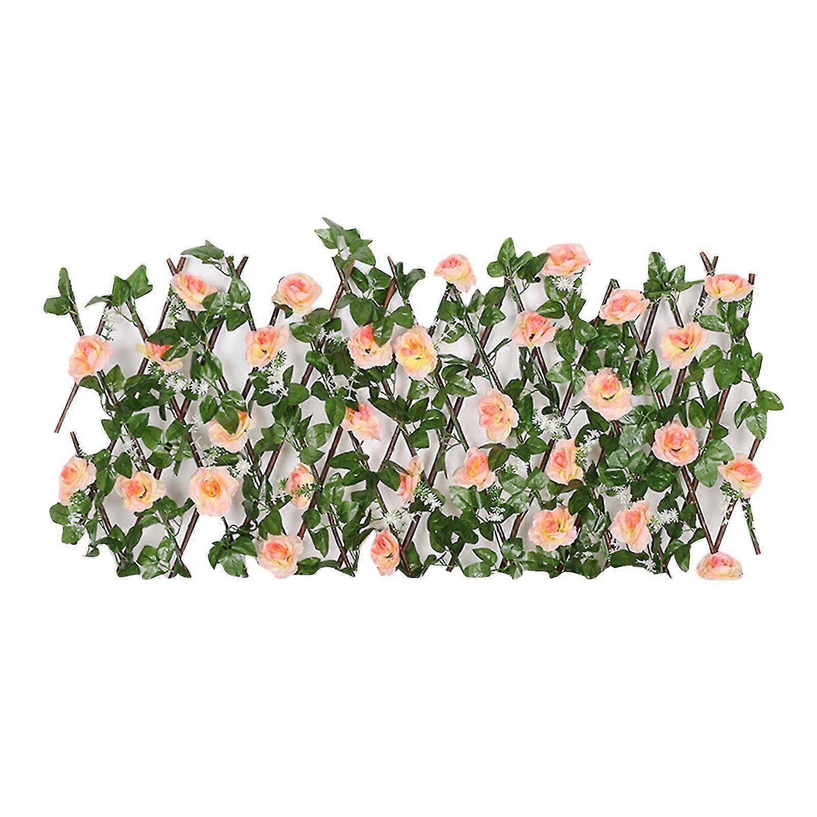 Expanding Fence Retractable Fence, Artificial Garden Plant Fence Protected FAN0614