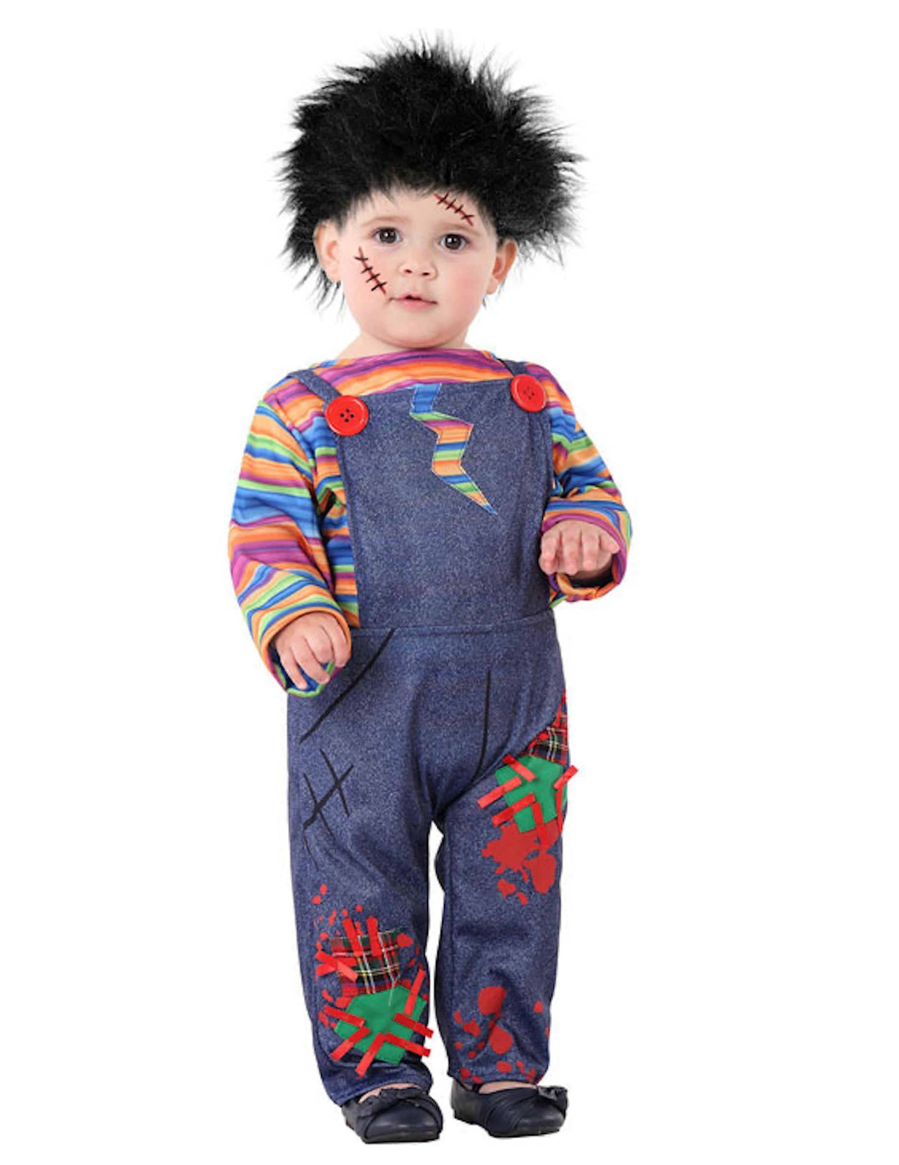 Maleficent baby doll costume