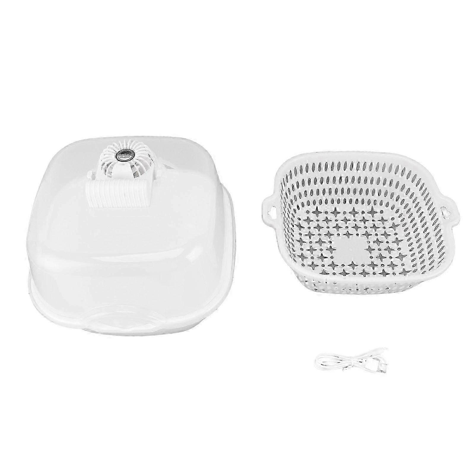 Household Box Large Capacity Double Layer Drain Timing USB Charging UV Thawing Defrosting Machine for Home 5V 2025