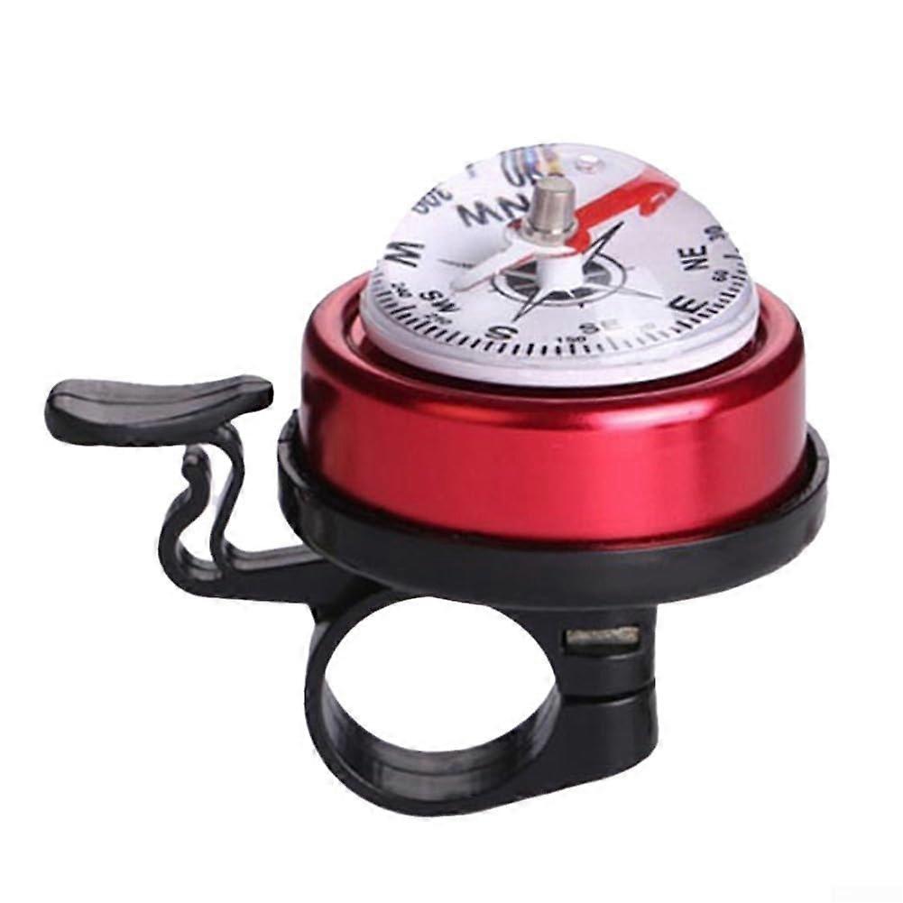 Mini Bicycle Bell For Mountain And Road Bikes Aluminum Handlebar Ring With Loud Sound Red
