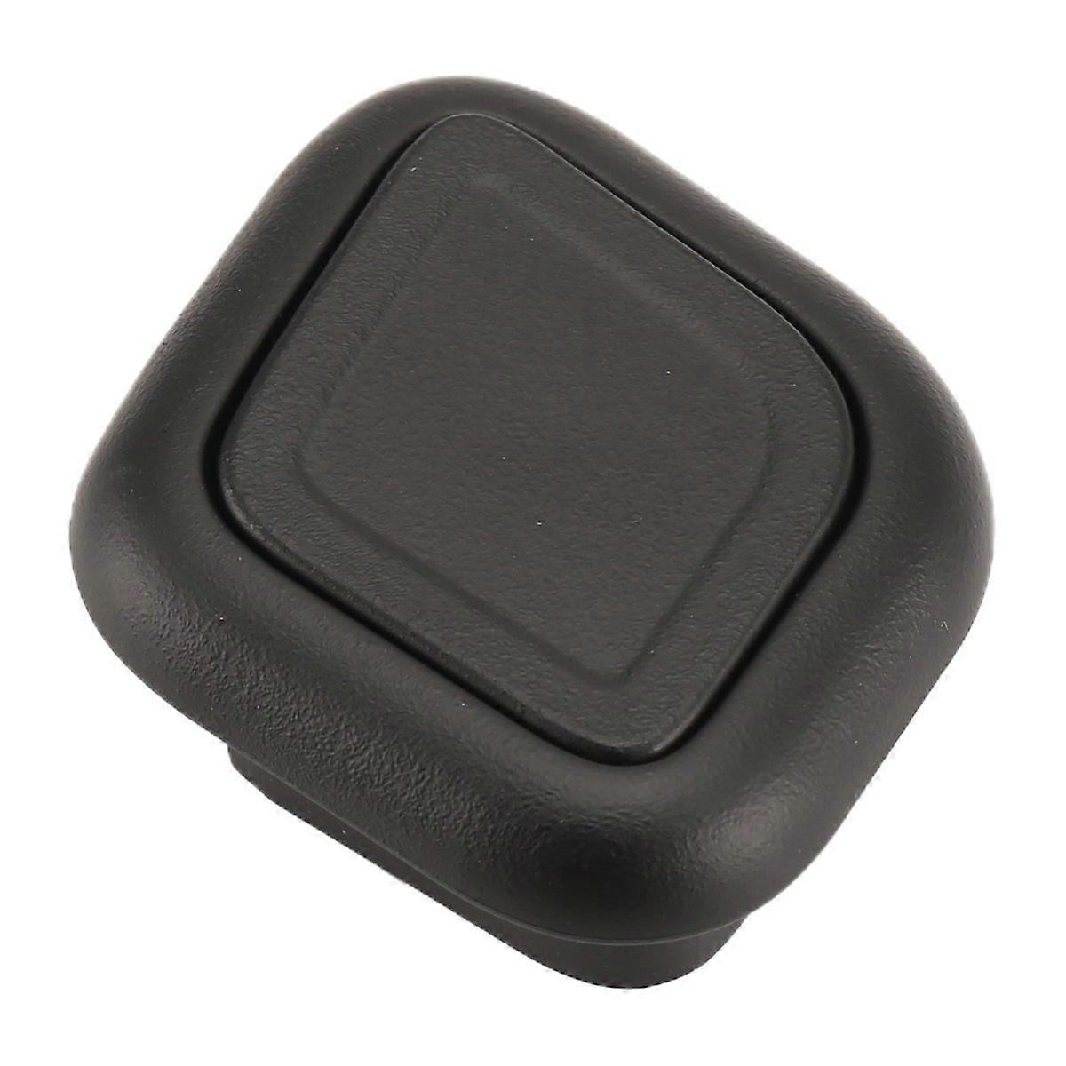For Car Headrest Button Decorative Frame Black
