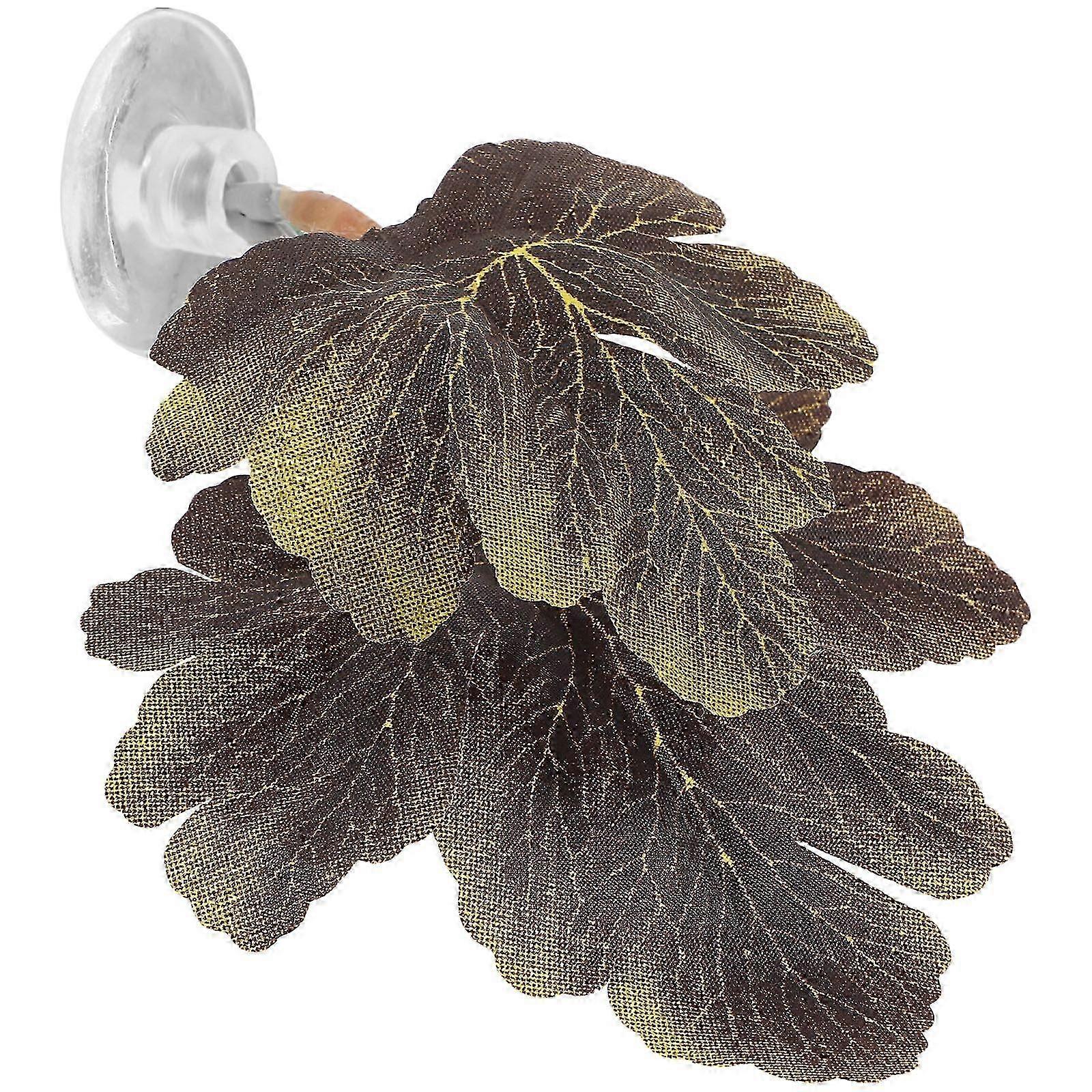 Betta Spawning Ground Betta Fish Leaf Betta Breeding Resting Bed for Fish Tank 25-26