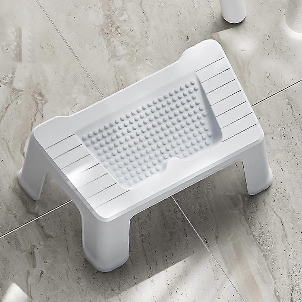 Ergonomic Foot Rest Under Desk 15.7 x 9.25 x 7.08 in NonSlip White Tilt Angle Footstool for Leg Support