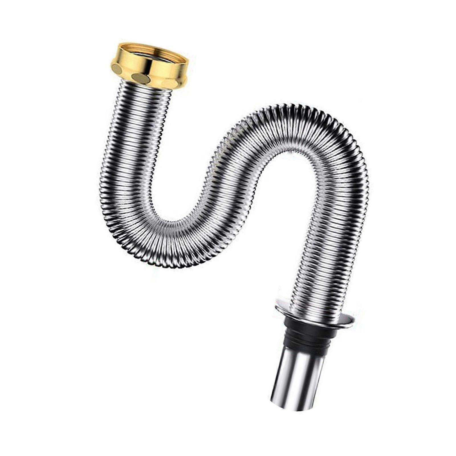 Odor Prevention Drain Pipe System High Efficiency Sink Drain Sink Drainages System Simple Installation For Kitchen Sinks Multicolor