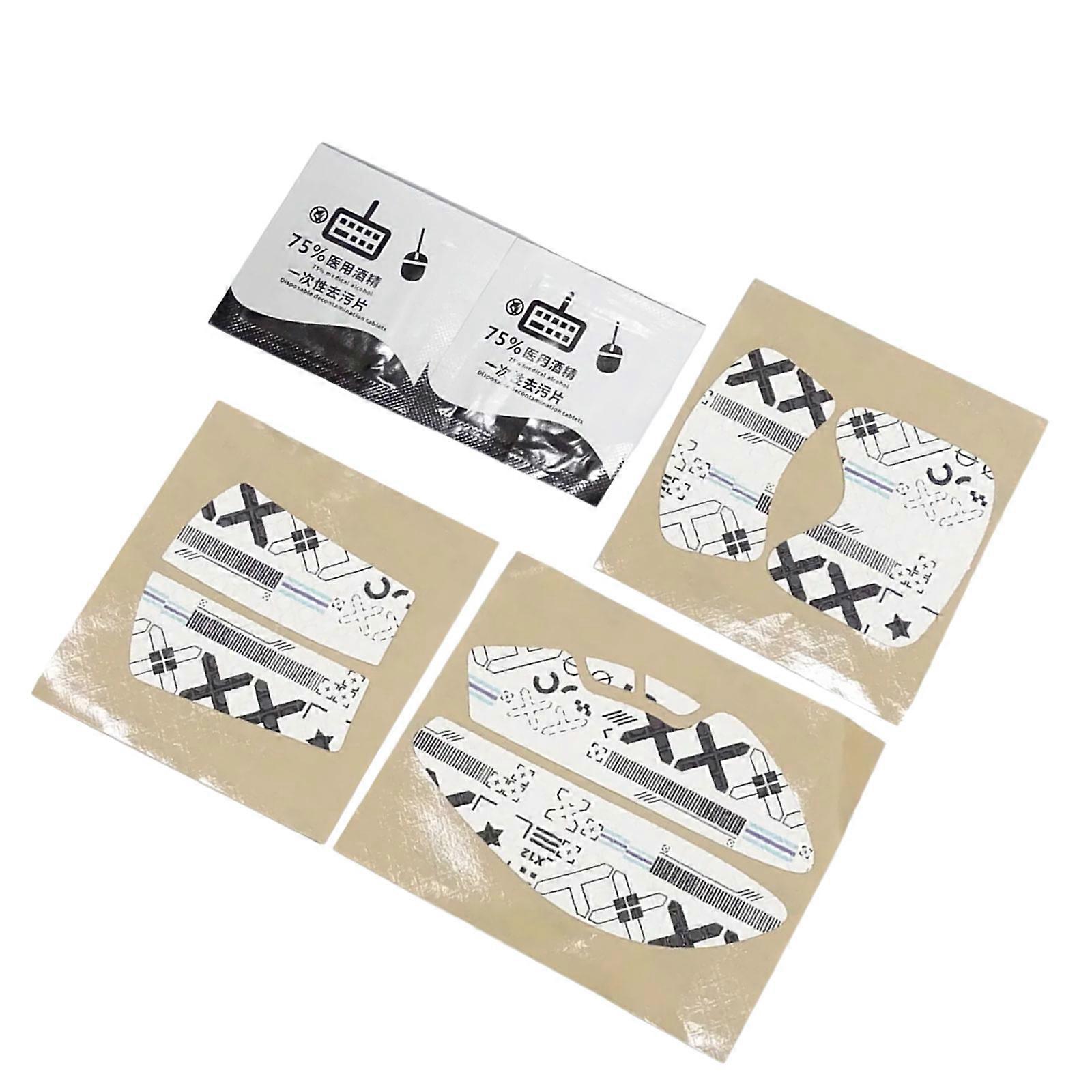 כיסוי עכבר ארגונומי נגד החלקה משפר את הדיוק עבור מדבקת עכבר ROG Keris 2ACE לעיצוב משחקים ושימוש יומיומי לבן