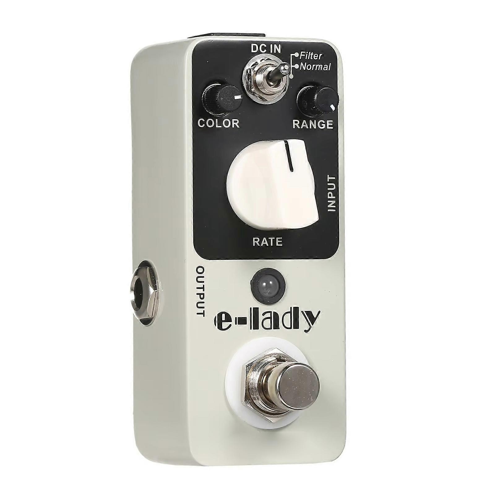 Compact Guitar Effects Pedal with Classical Analog Flanger Sound and True Bypass Designs Electric Guitar Effects Pedals Multicolor