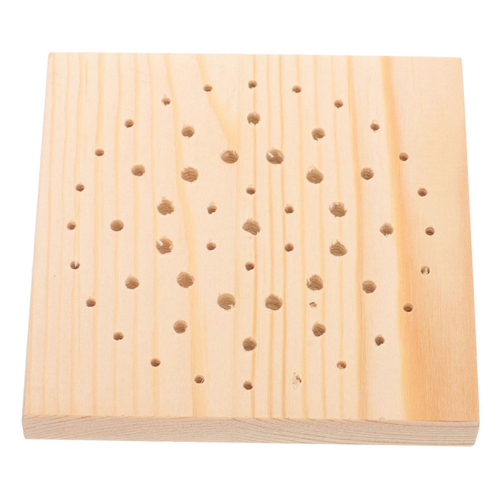 Soft Clay Support For Miniatures And Dollhouse Accessories With Round Wooden Shape Ideal For Displaying Figures 1Set