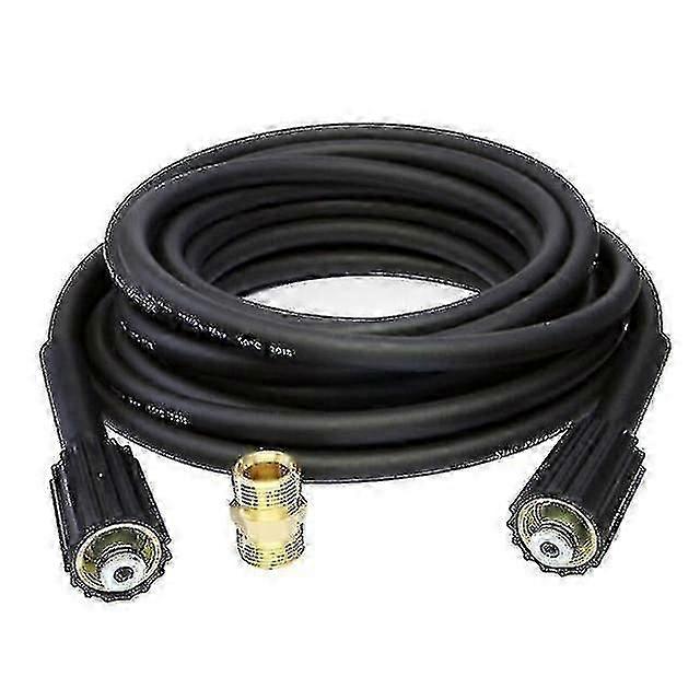 10M تمديد خرطوم K سلسلة الضغط العالي غسالة خرطوم M22 موصل أنثى إلى ذكر خرطوم مضفر