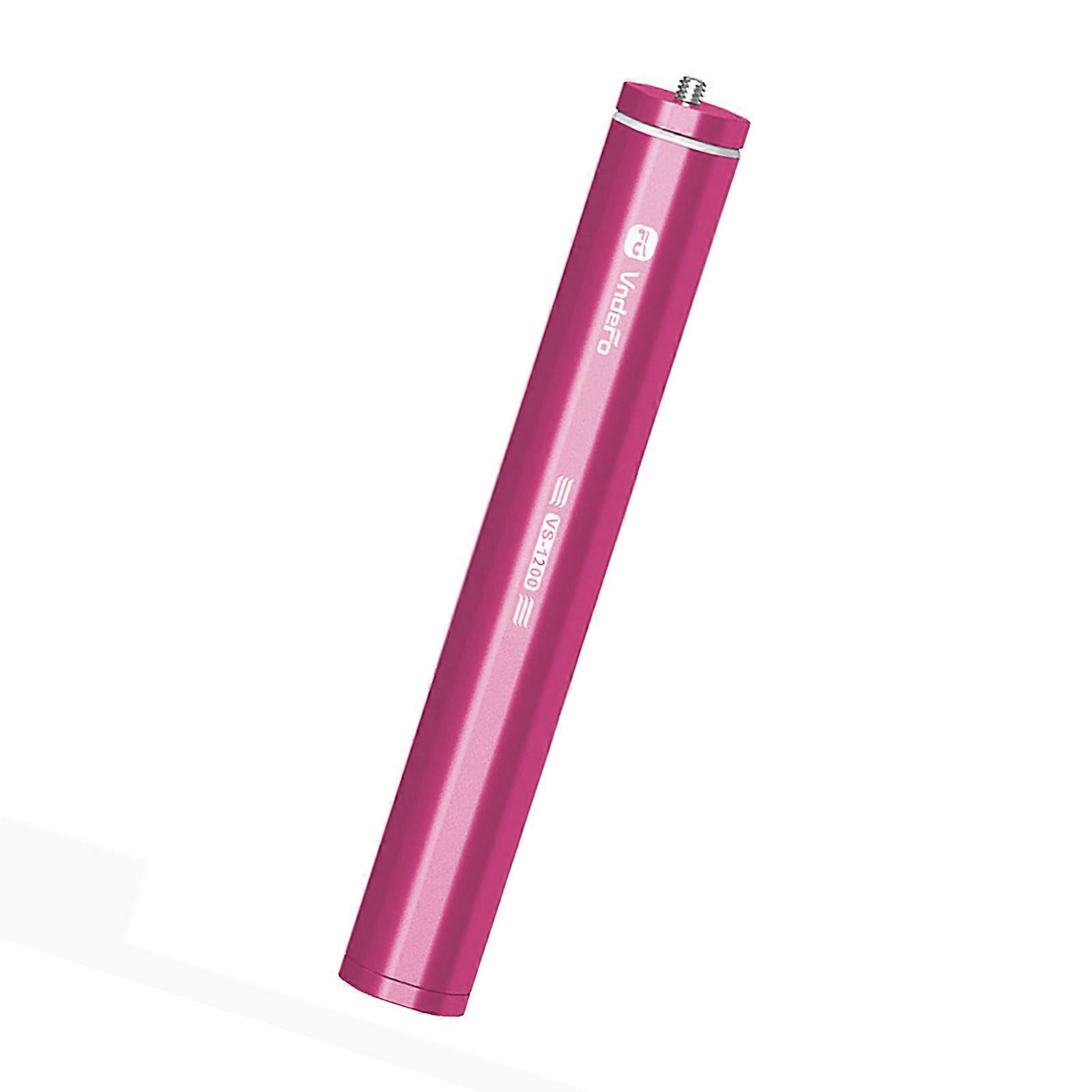 Adjustables Extension Selfie Stick with 1/4" Screw for Camera,Lighting, Mount 7Section Extension Rod 27mm Outer Diameter  Red