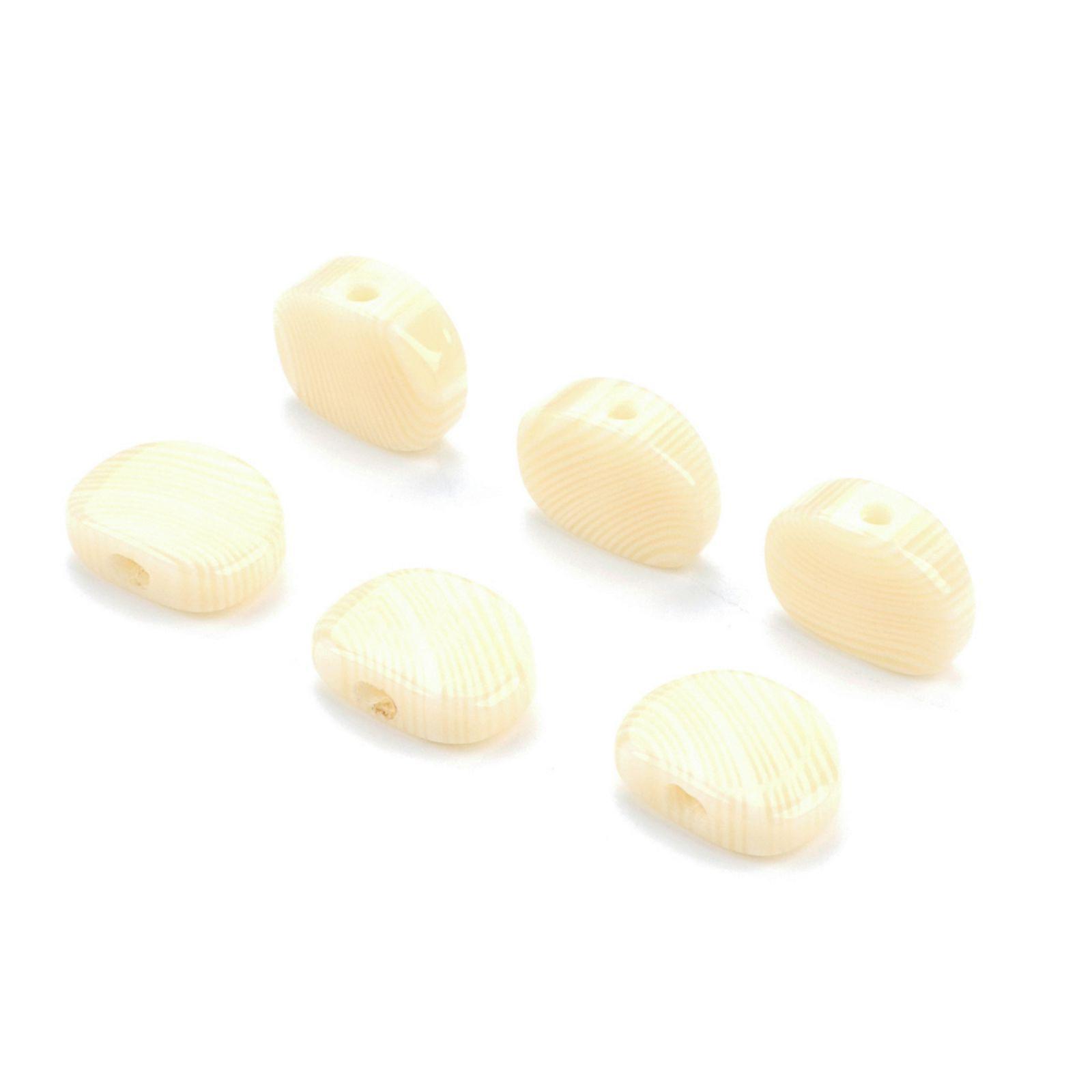 6Pcs Plastic Tuning Key Buttons Guitar Tuning Peg Tuner Button Knob Handles Replacement Guitar Machine Head Knobs Multicolor