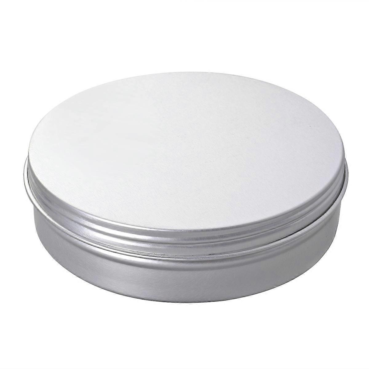 150ml Aluminium Specimen Box with Thread Travel Bottles Cosmetic Container Empty Cream Jar Pot with Lid for Makeup Pomade
