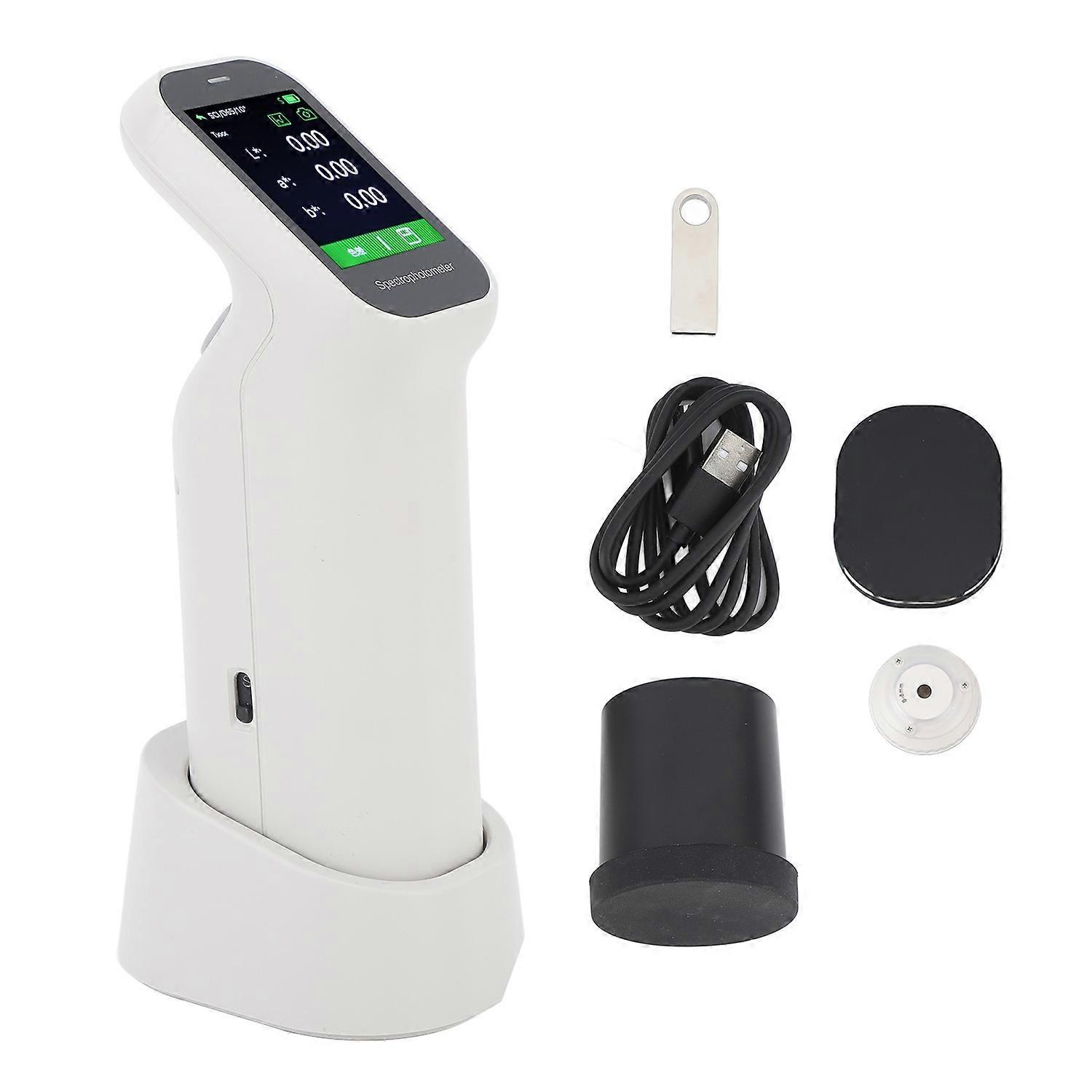 Color Analyzer Digital Colorimeter Touch Screen 6mm 11mm Color Difference Meter Tester for Plastic P